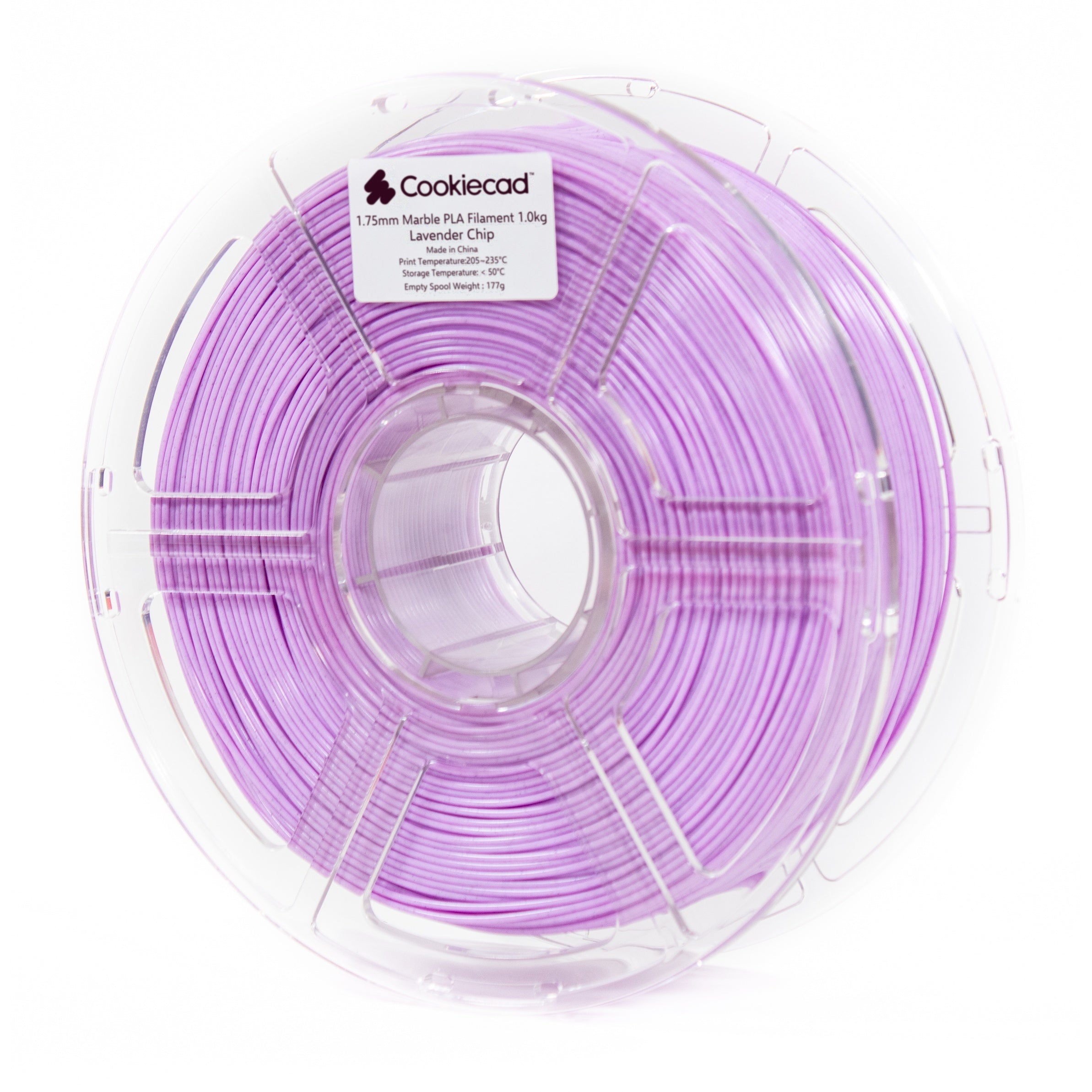 Lavender Chip Marble PLA Filament 1.75mm, 1kg