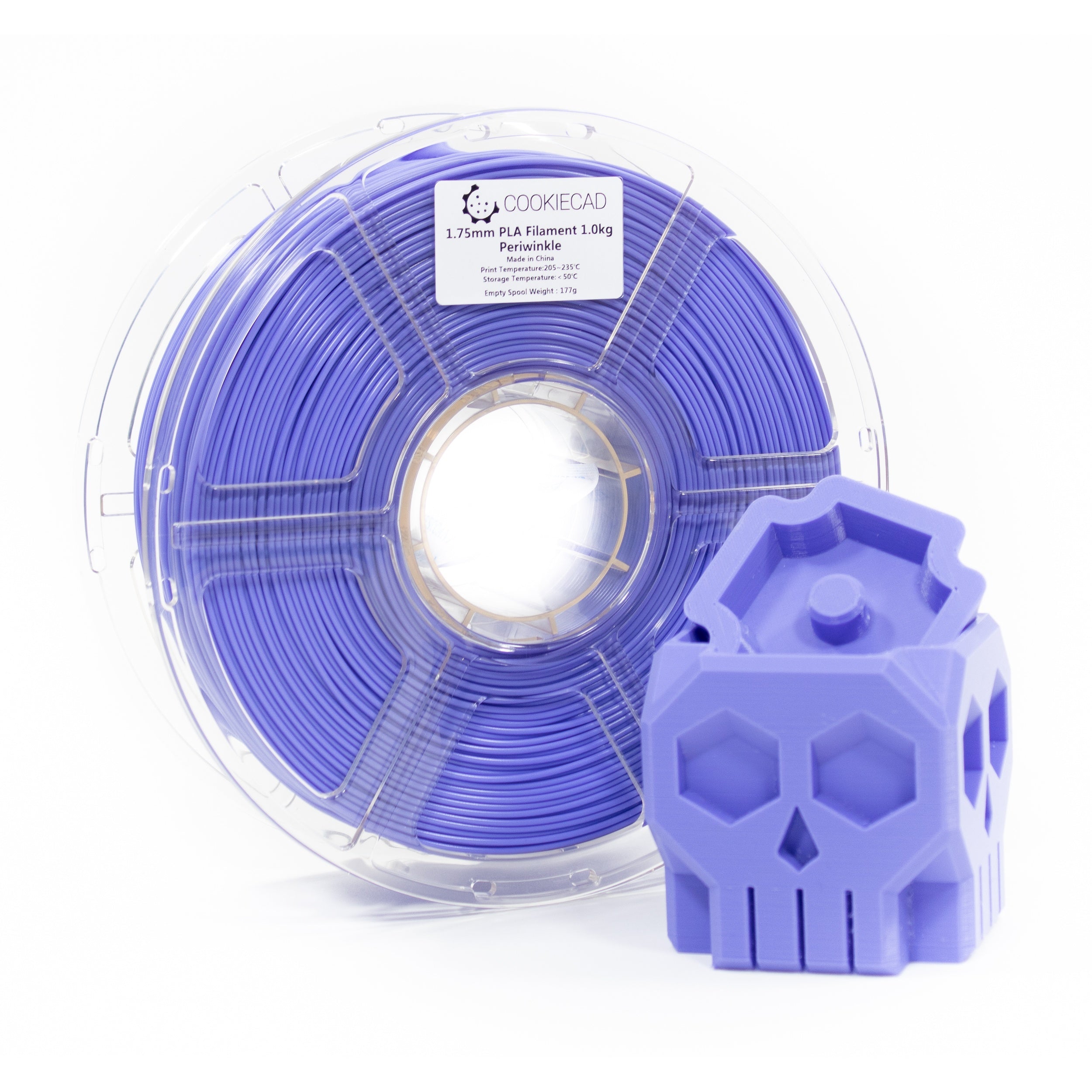 Periwinkle PLA Filament 1.75mm, 1kg