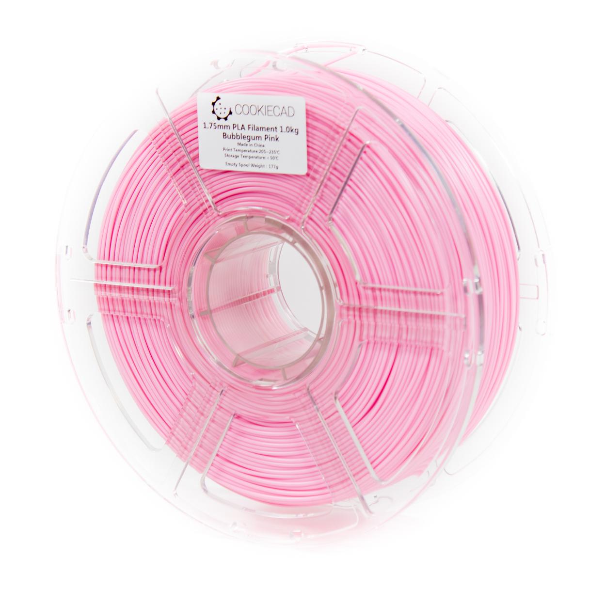 Bubblegum Pink PLA Filament 1.75mm, 12 x 1kg
