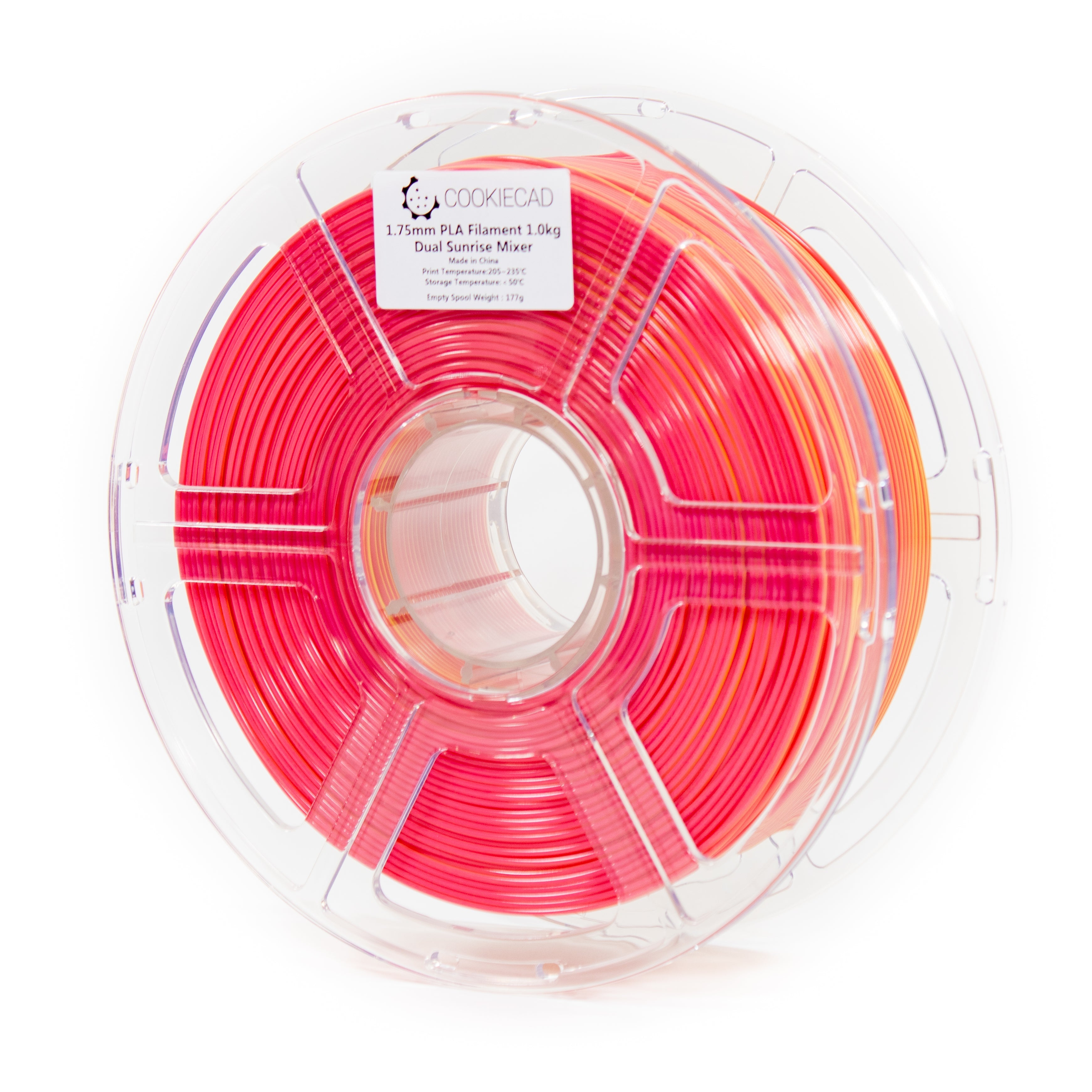 Sunrise Mixer PLA Filament 1.75mm, 12 x 1kg