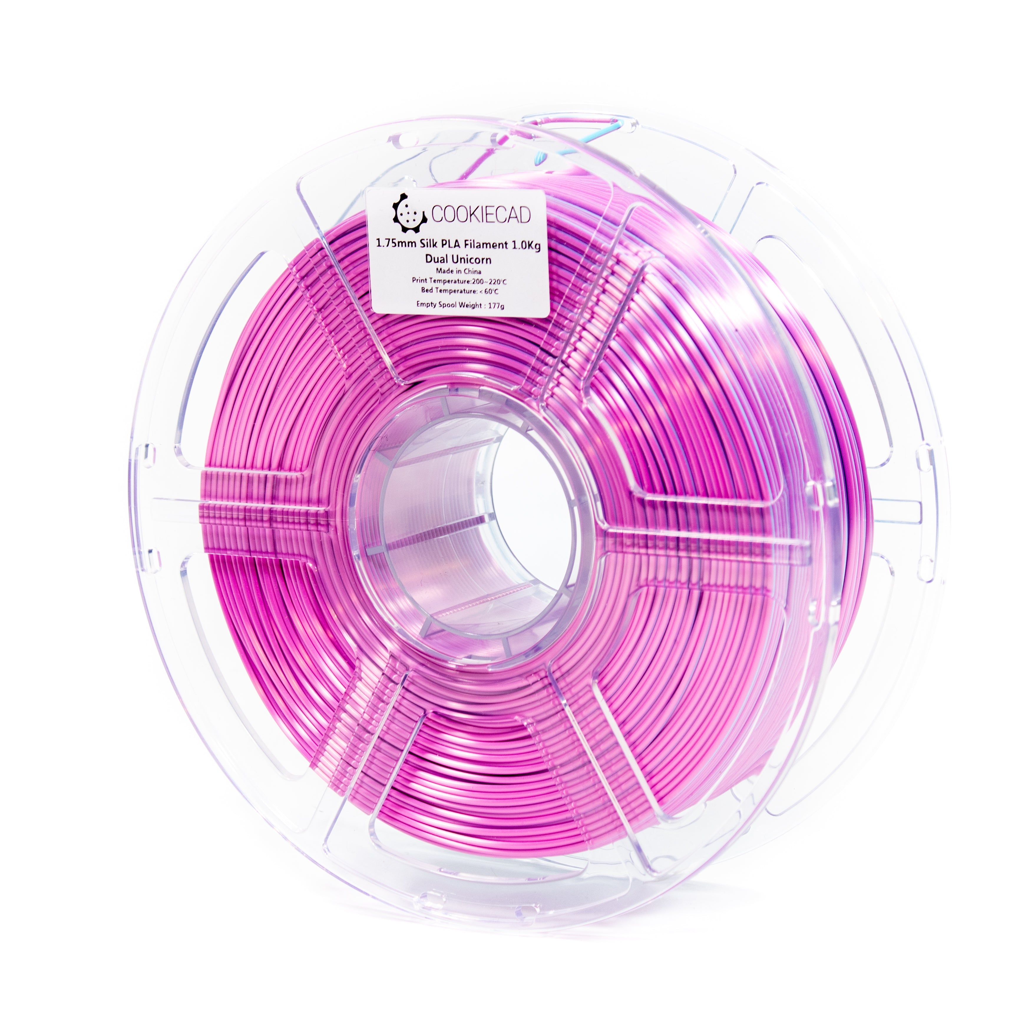 SILK Dual Unicorn PLA Filament 1.75mm, 12 x 1kg