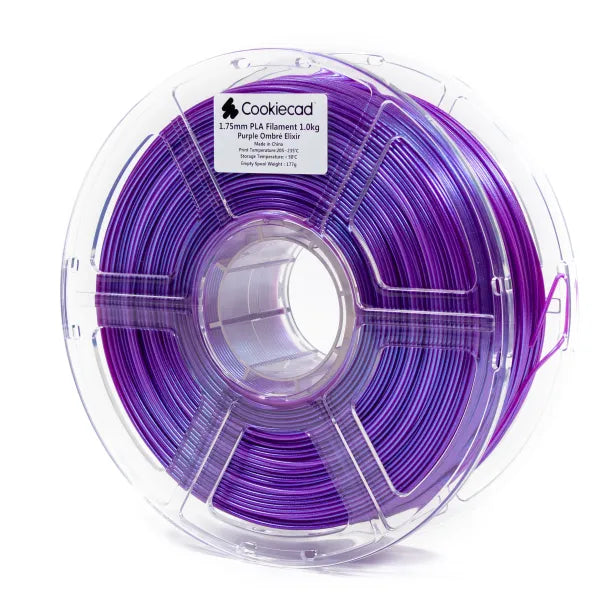 Purple Ombré Elixir PLA Filament 1.75mm, 12 x 1kg