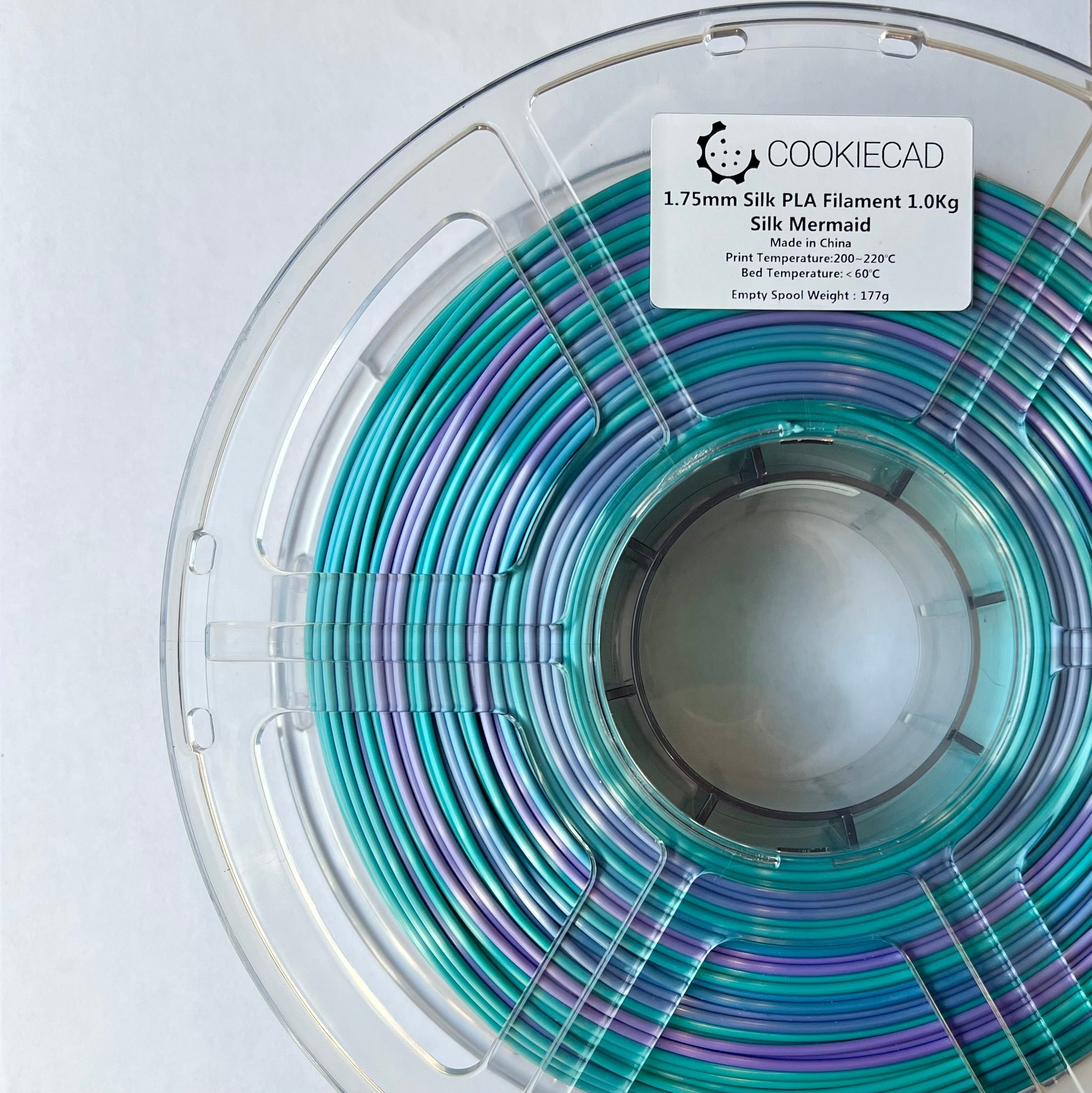 SILK Mermaid PLA Filament 1.75mm, 12 x 1kg