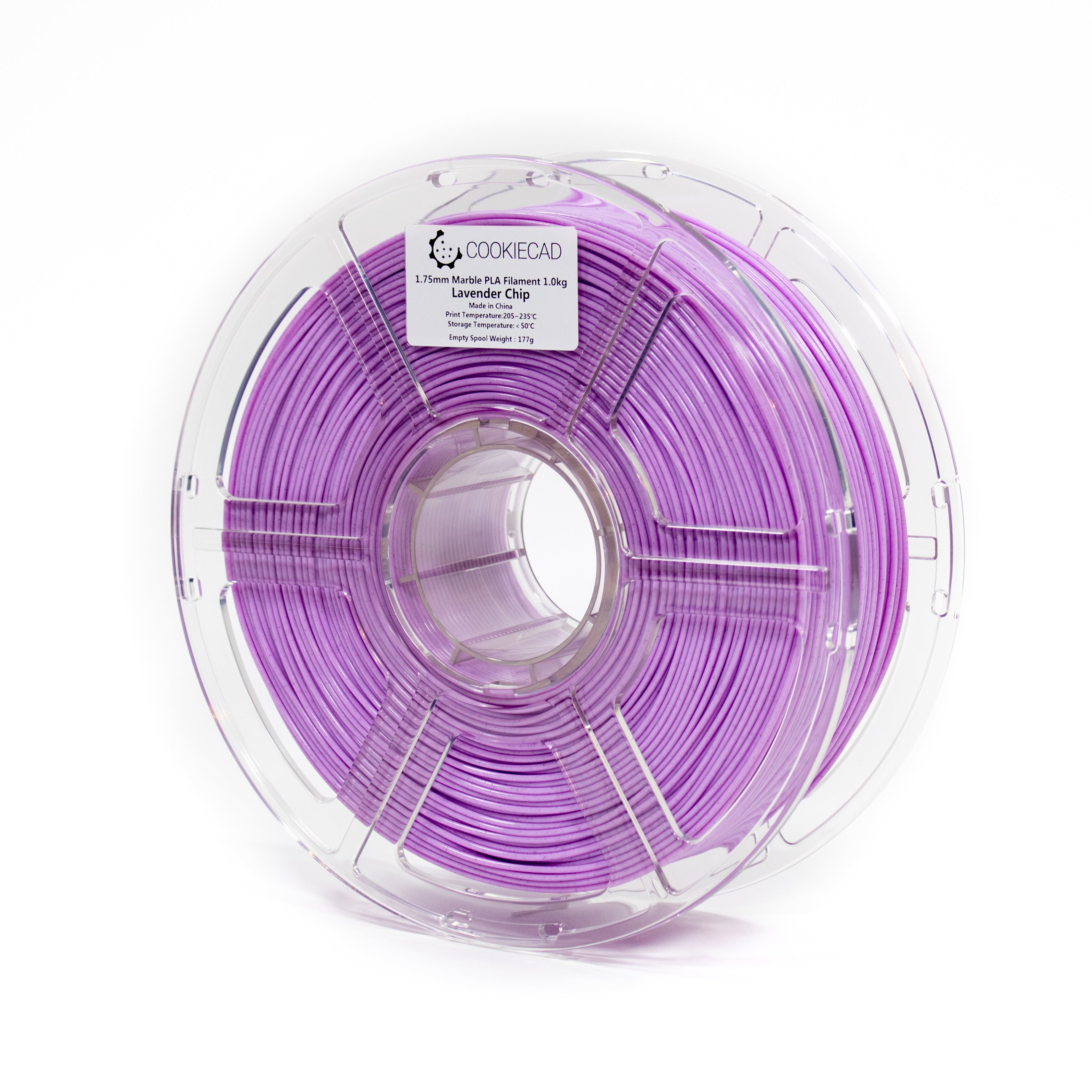 Lavender Chip Marble PLA Filament 1.75mm, 12 x 1kg