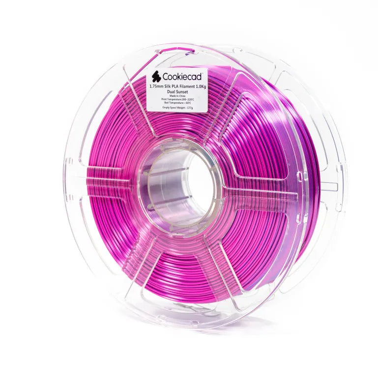 SILK Dual Sunset PLA Filament 1.75mm, 12 x 1kg