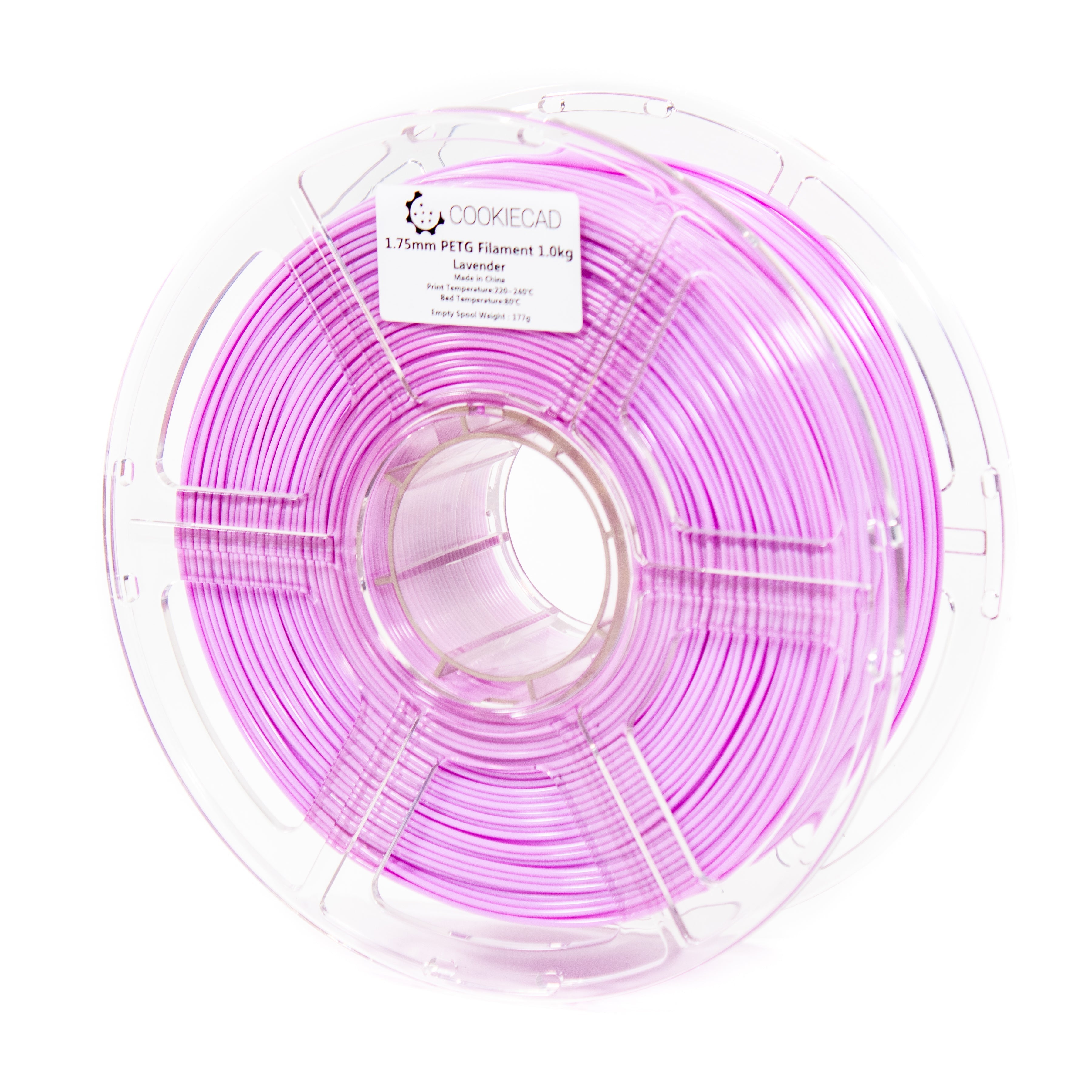 PETG Lavender PETG Filament 1.75mm, 12 x 1kg