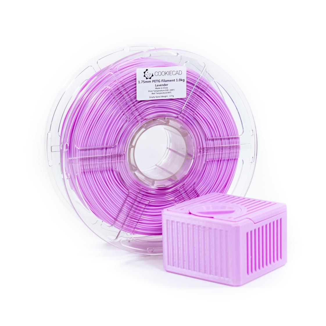 PETG Lavender PETG Filament 1.75mm, 12 x 1kg