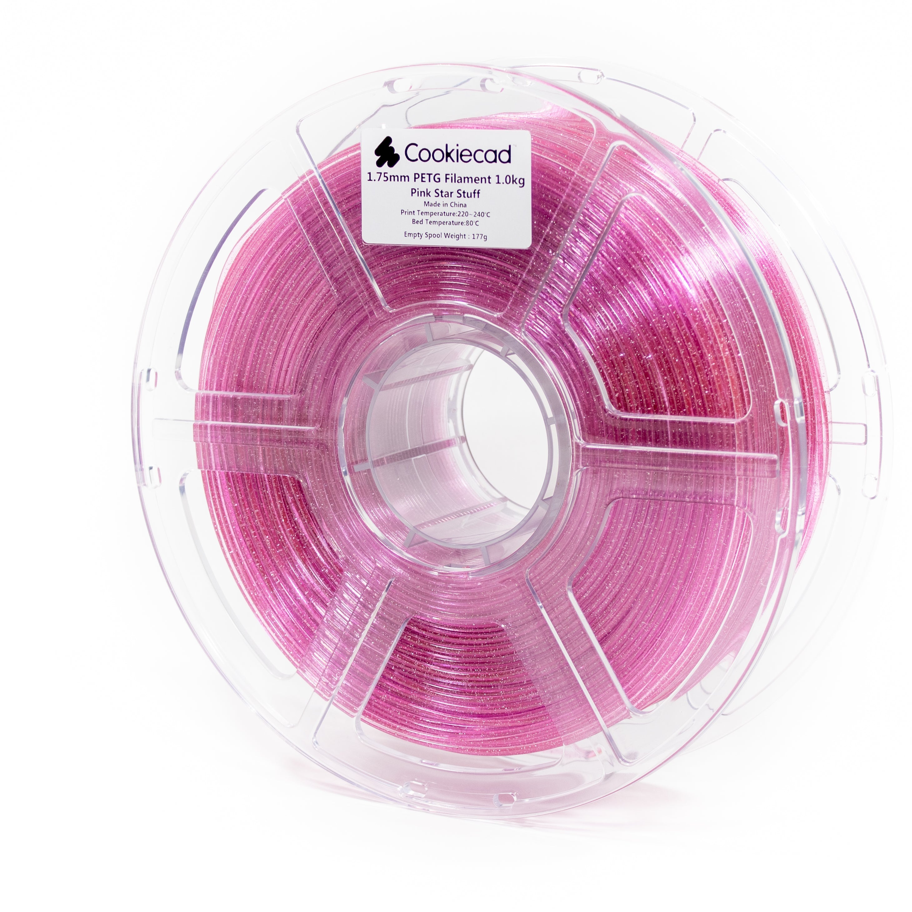 PETG Pink Star Stuff PETG Filament 1.75mm, 12 x 1kg