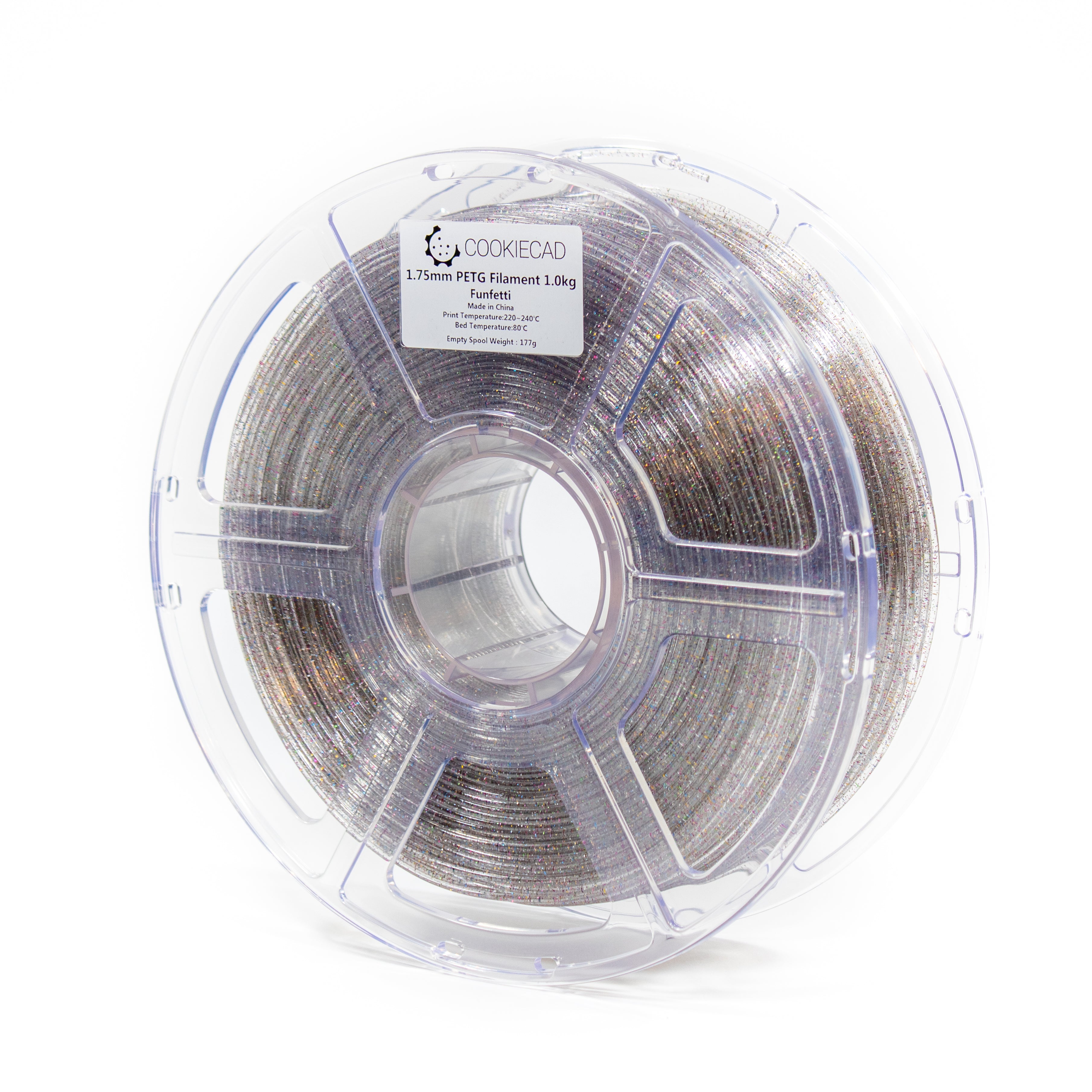 PETG Funfetti PETG Filament 1.75mm, 1kg