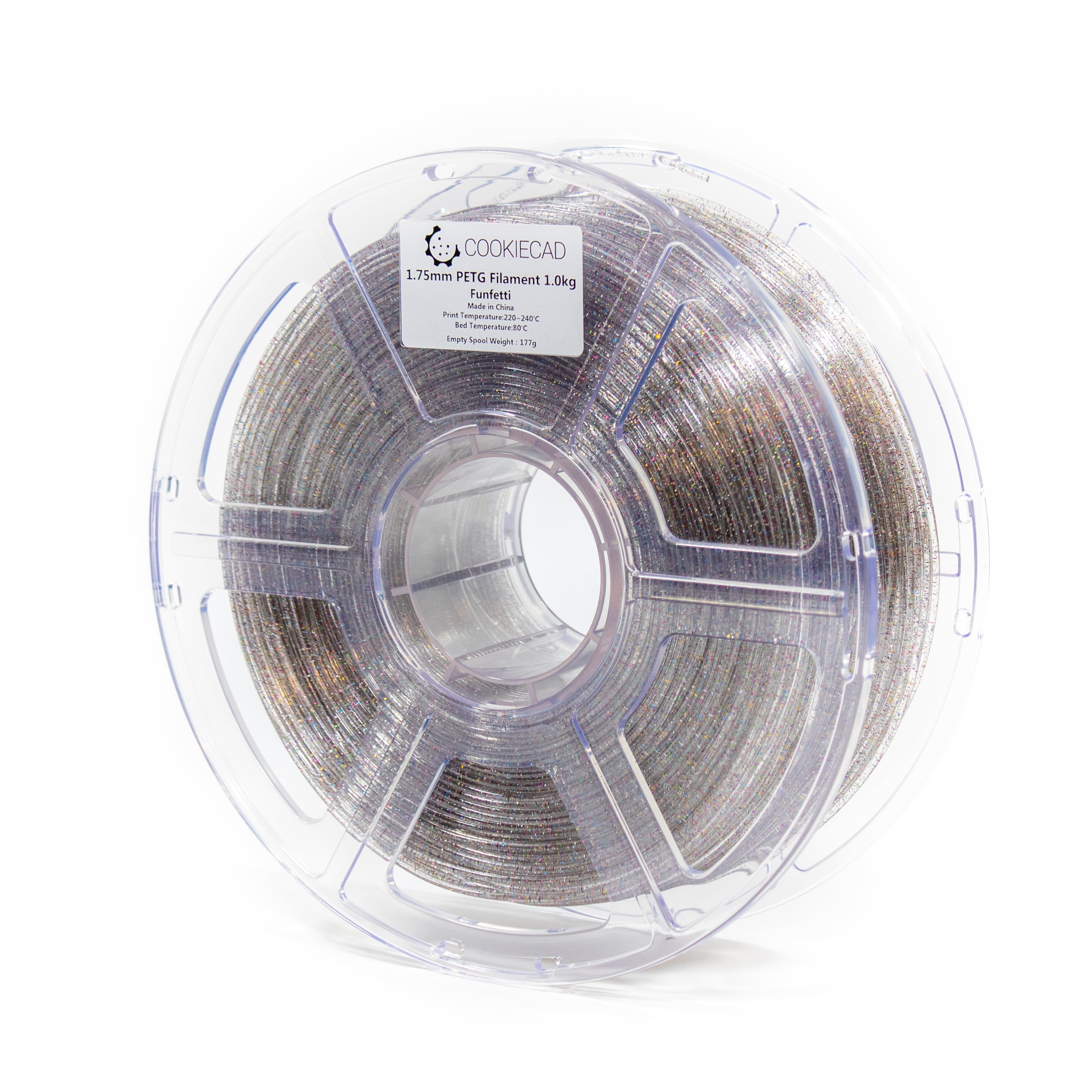 PETG Funfetti PETG Filament 1.75mm, 12 x 1kg