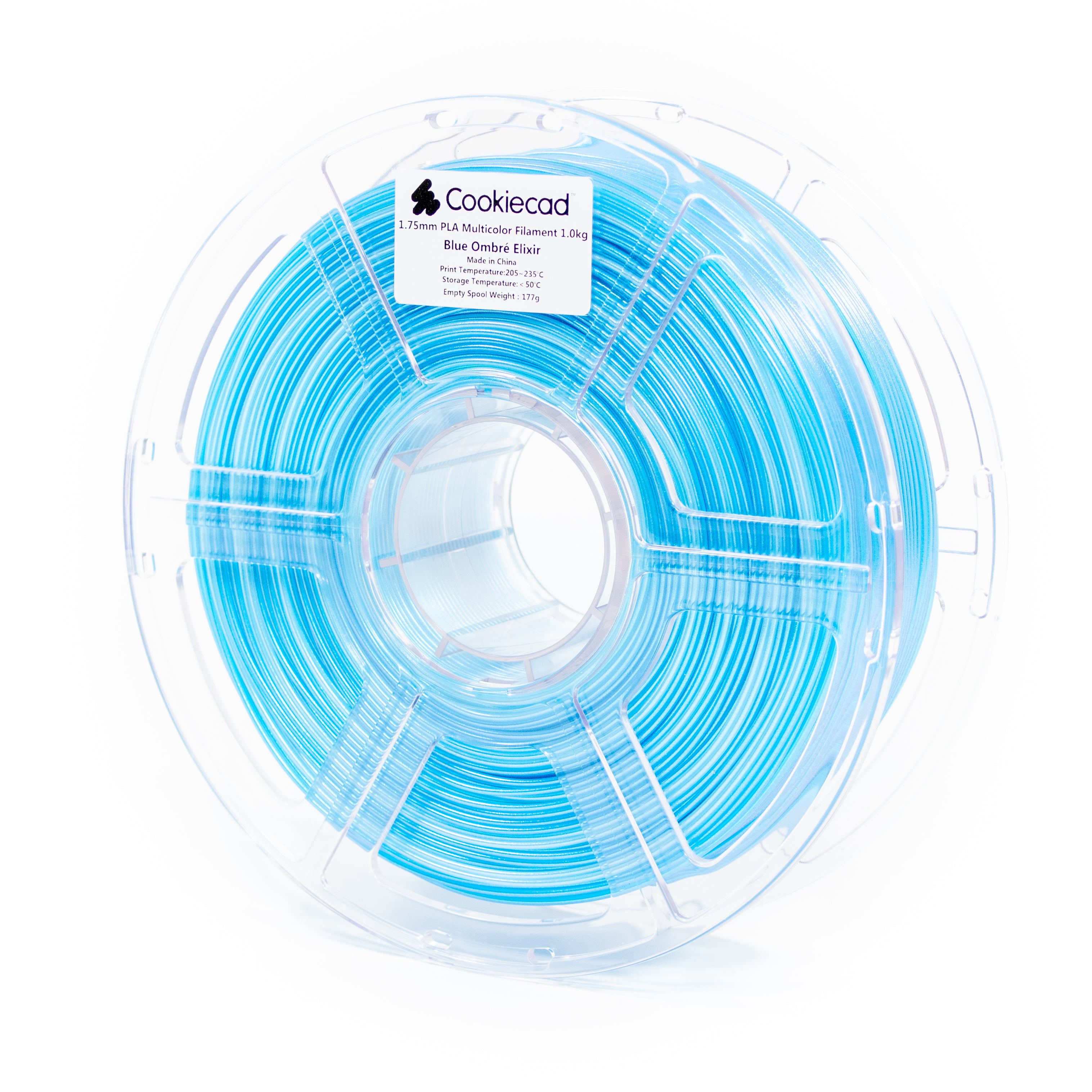 Blue Ombré Elixir PLA Filament 1.75mm, 1kg