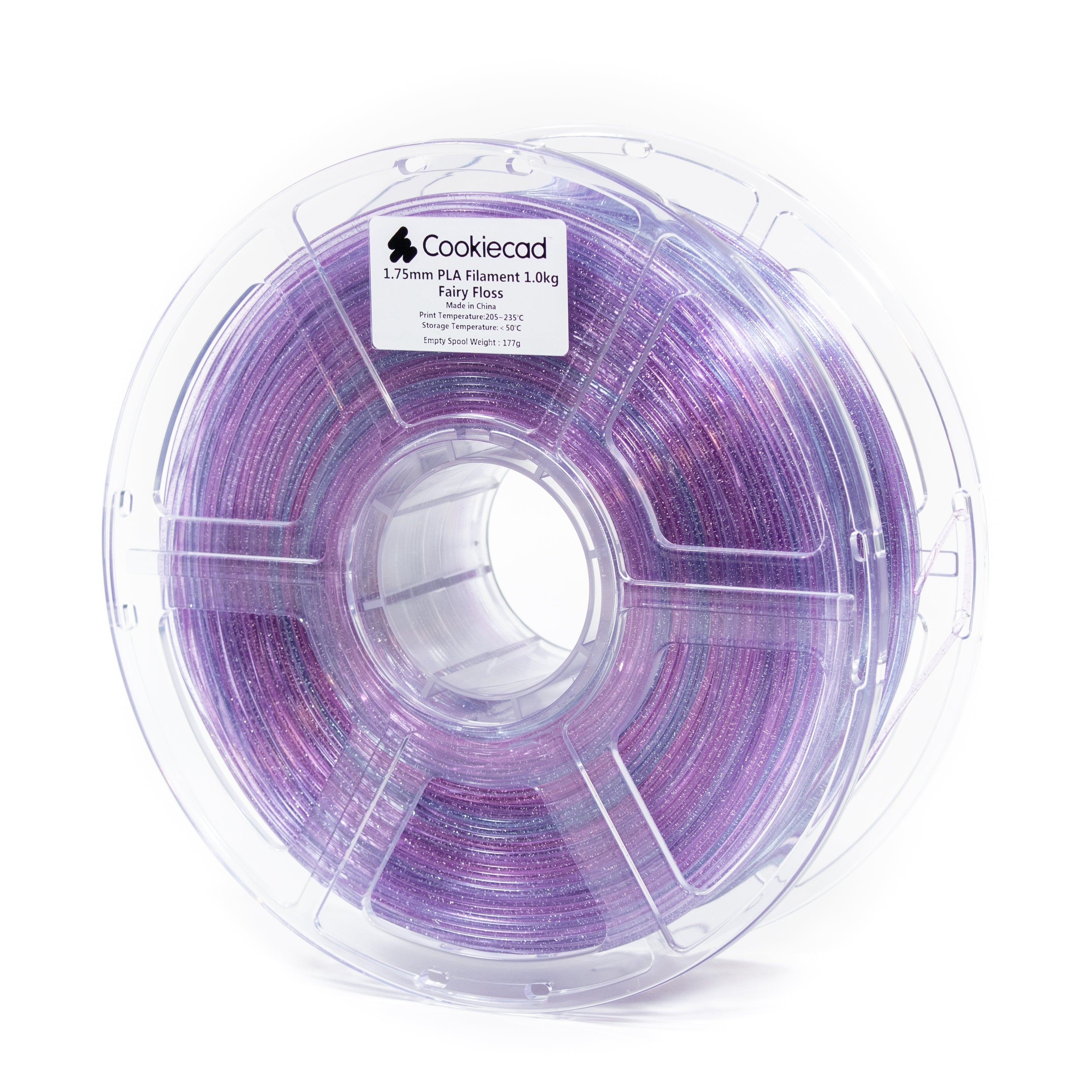 Fairy Floss (pink → purple → blue) PLA Filament 1.75mm, 12 x 1kg
