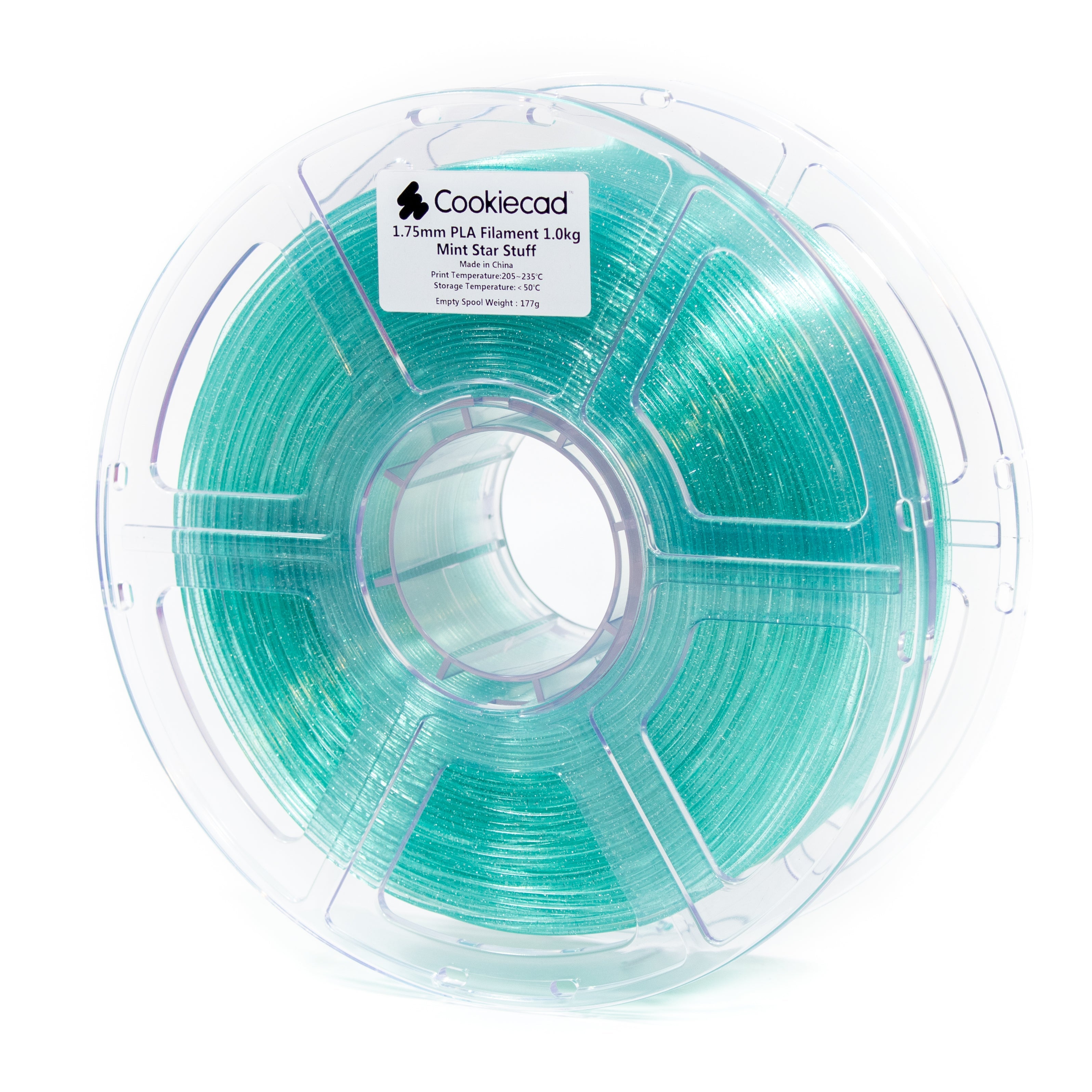 Mint Star Stuff PLA Filament 1.75mm, 12 x 1kg