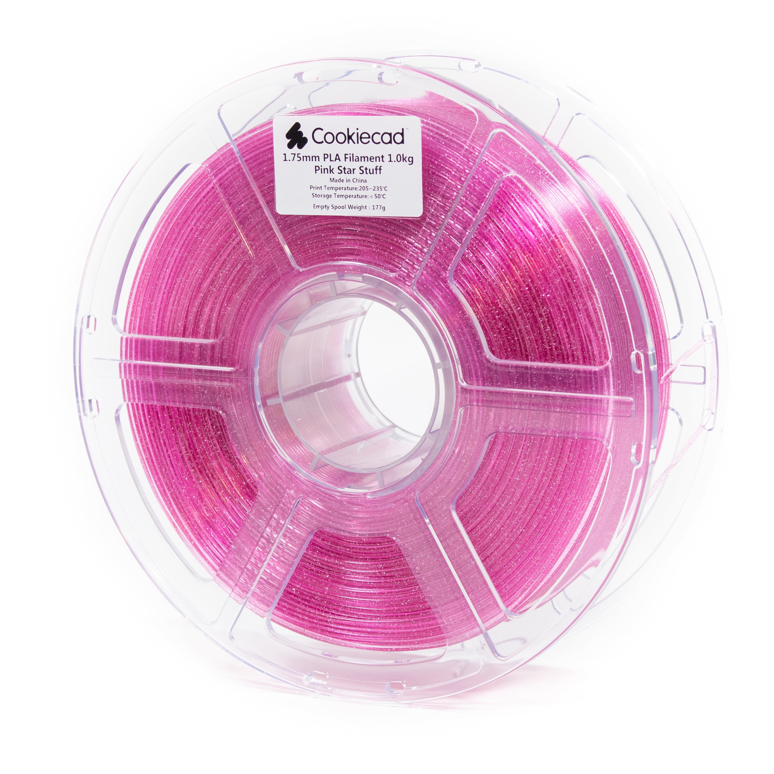 Pink Star Stuff PLA Filament 1.75mm, 12 x 1kg