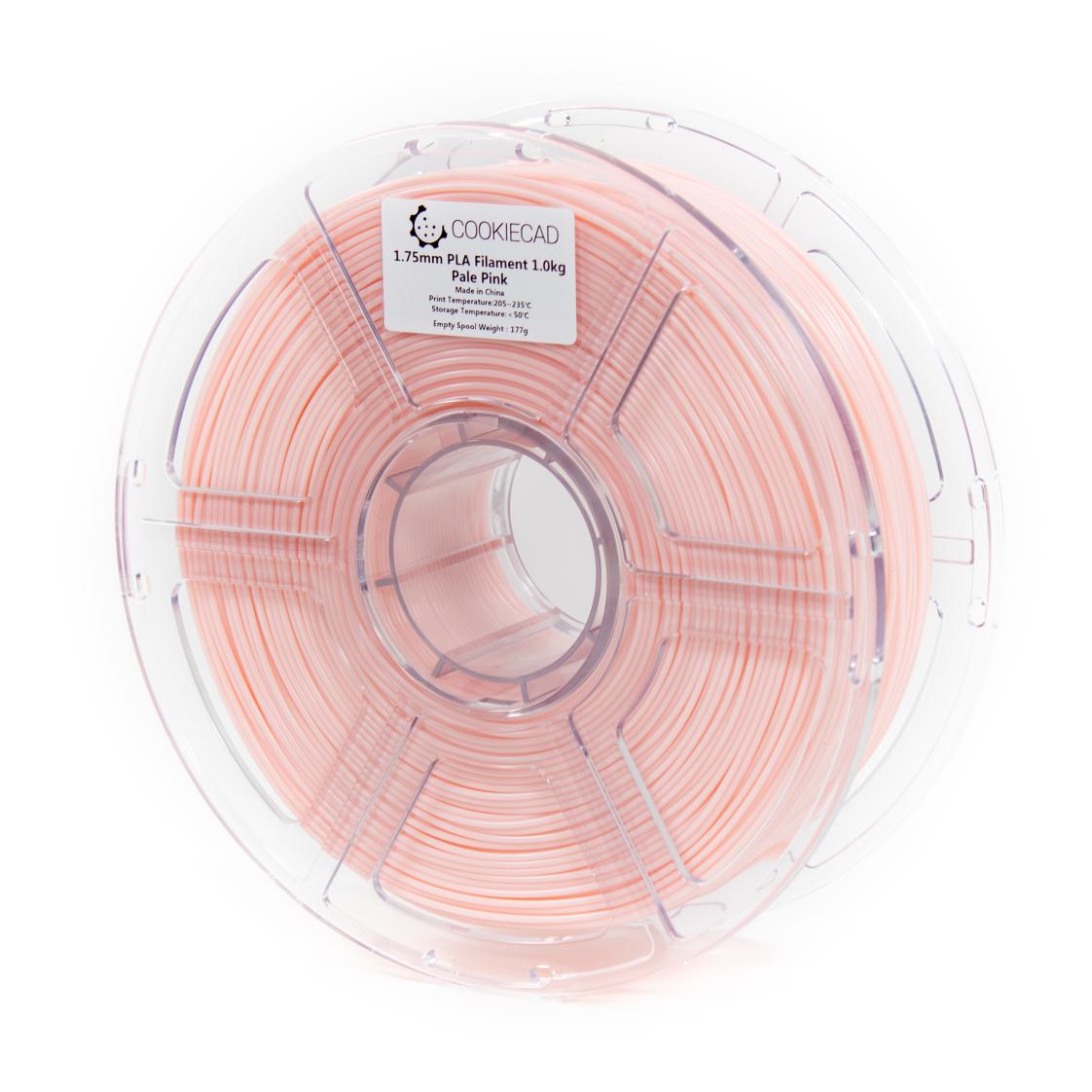 Pale Pink PLA Filament 1.75mm, 12 x 1kg