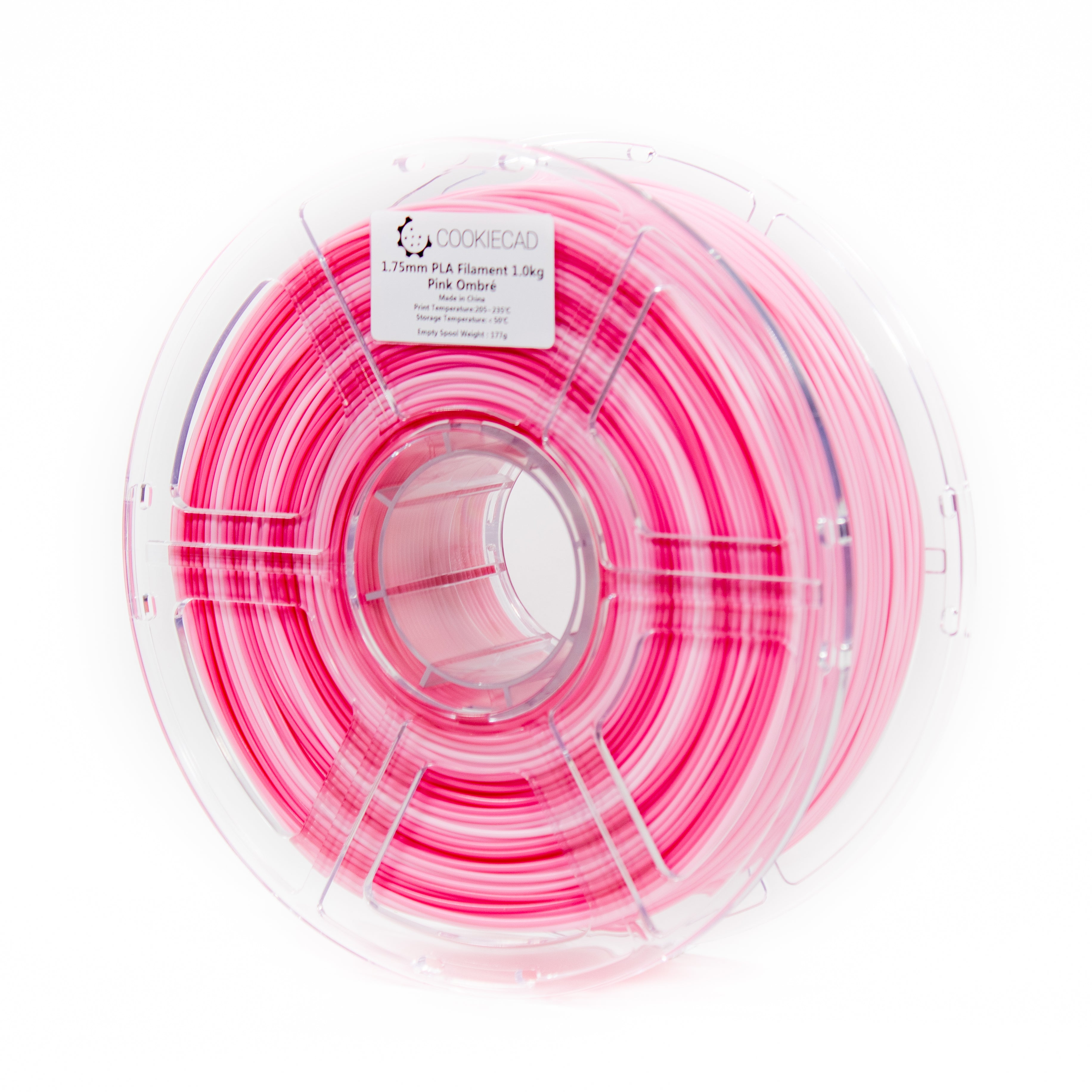 Pink Ombré PLA Filament 1.75mm, 1kg