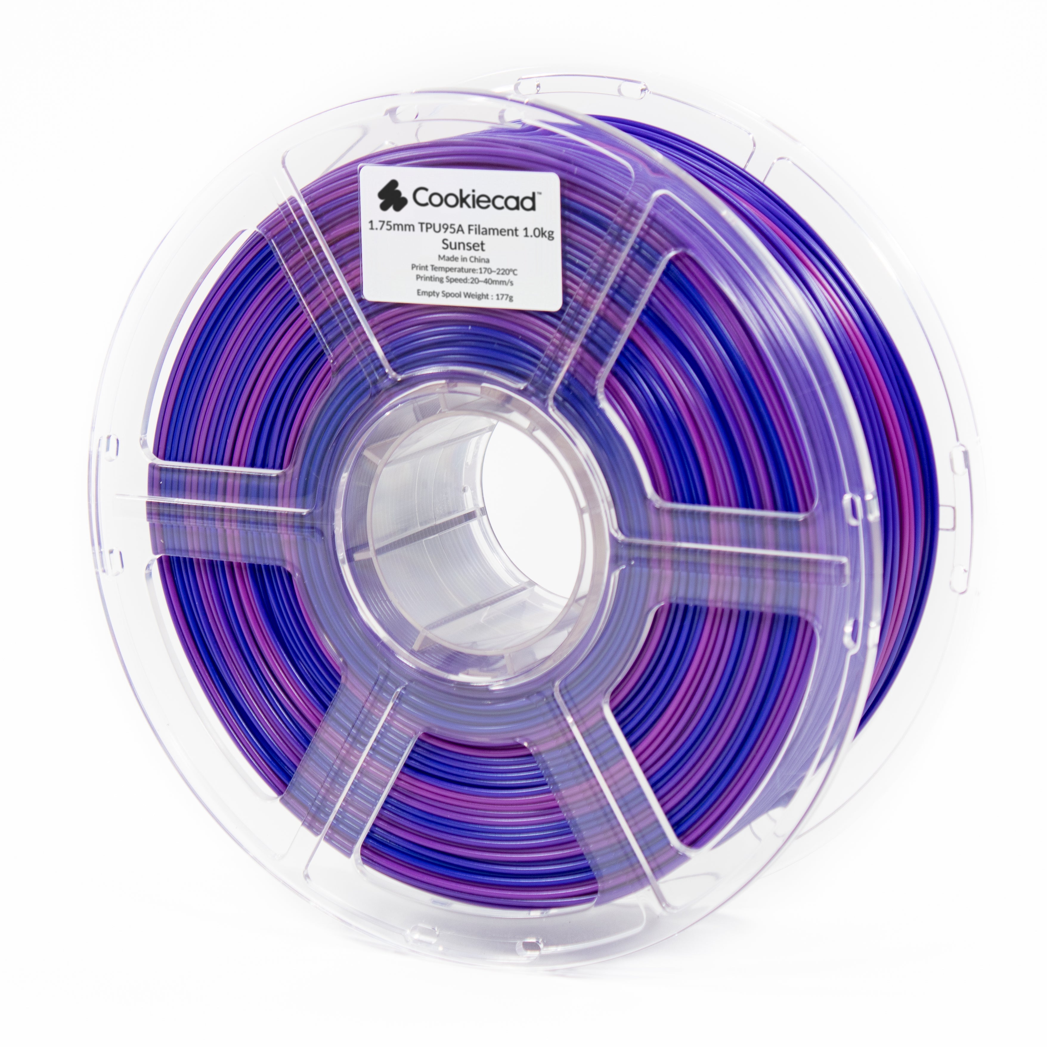 TPU Sunset TPU 95A Filament 1.75mm, 1kg