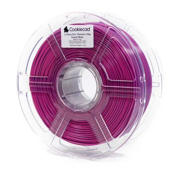 Sunset Mixer PLA Filament 1.75mm, 12 x 1kg