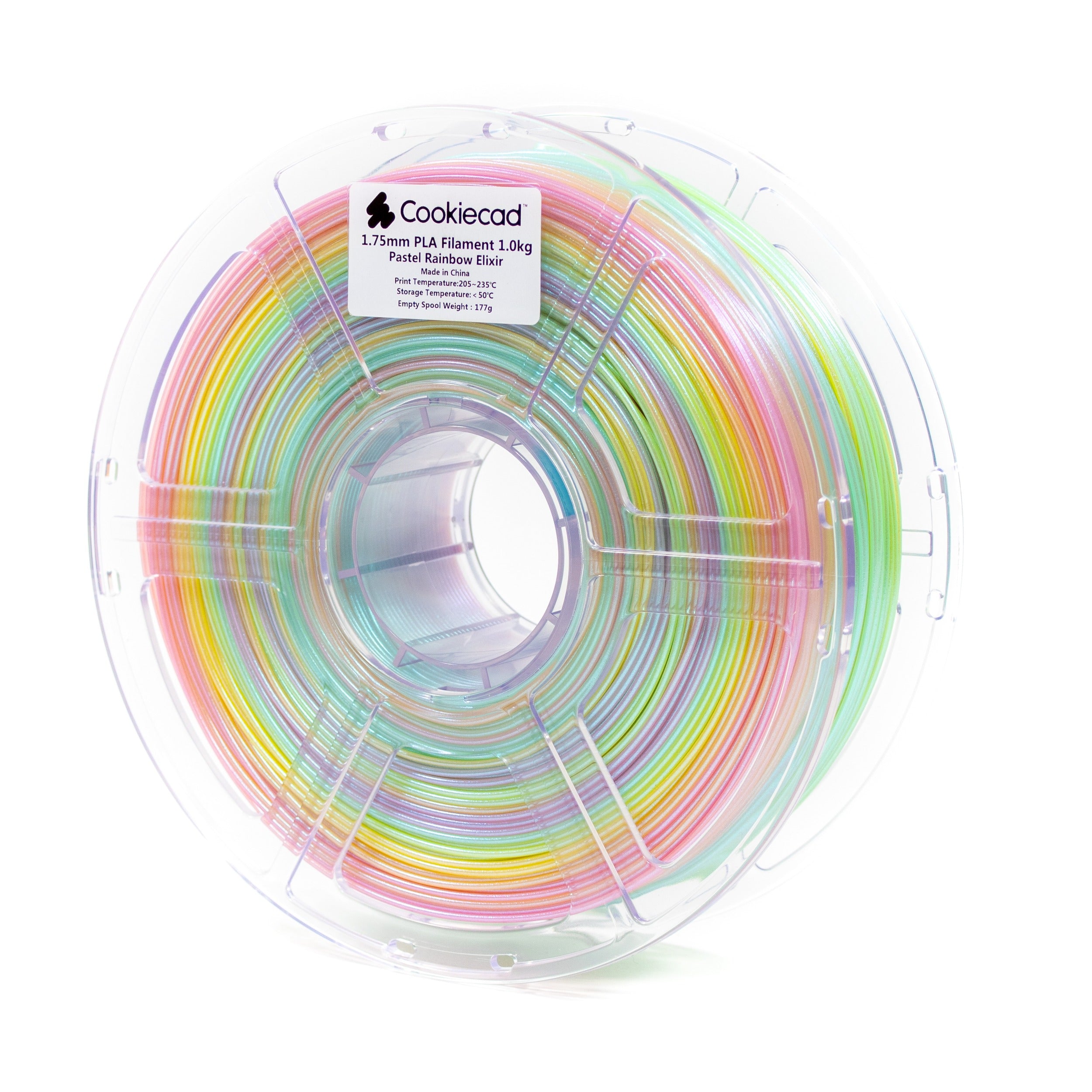 Pastel Rainbow Elixir PLA Filament 1.75mm, 1kg