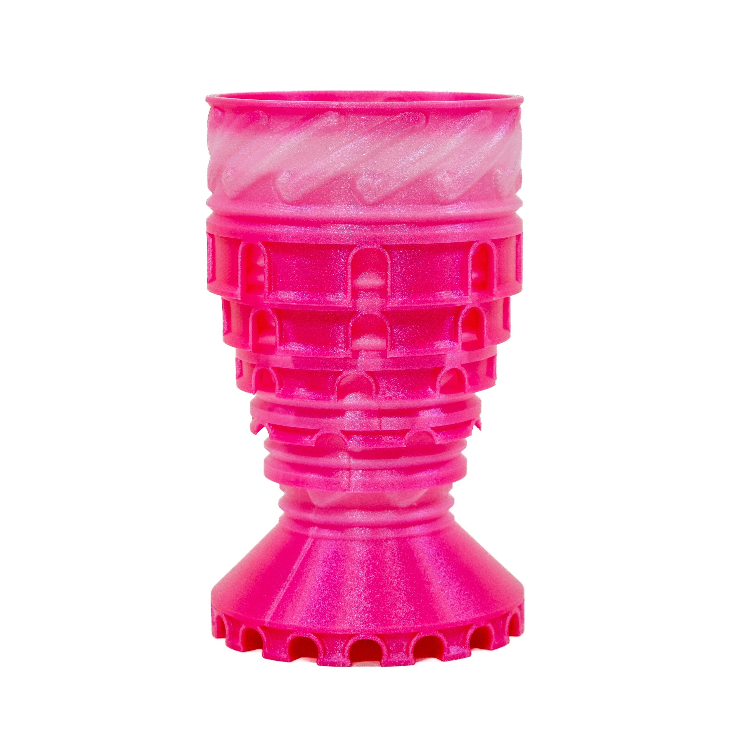 3D print in Cookiecad Pink Ombré PLA filament