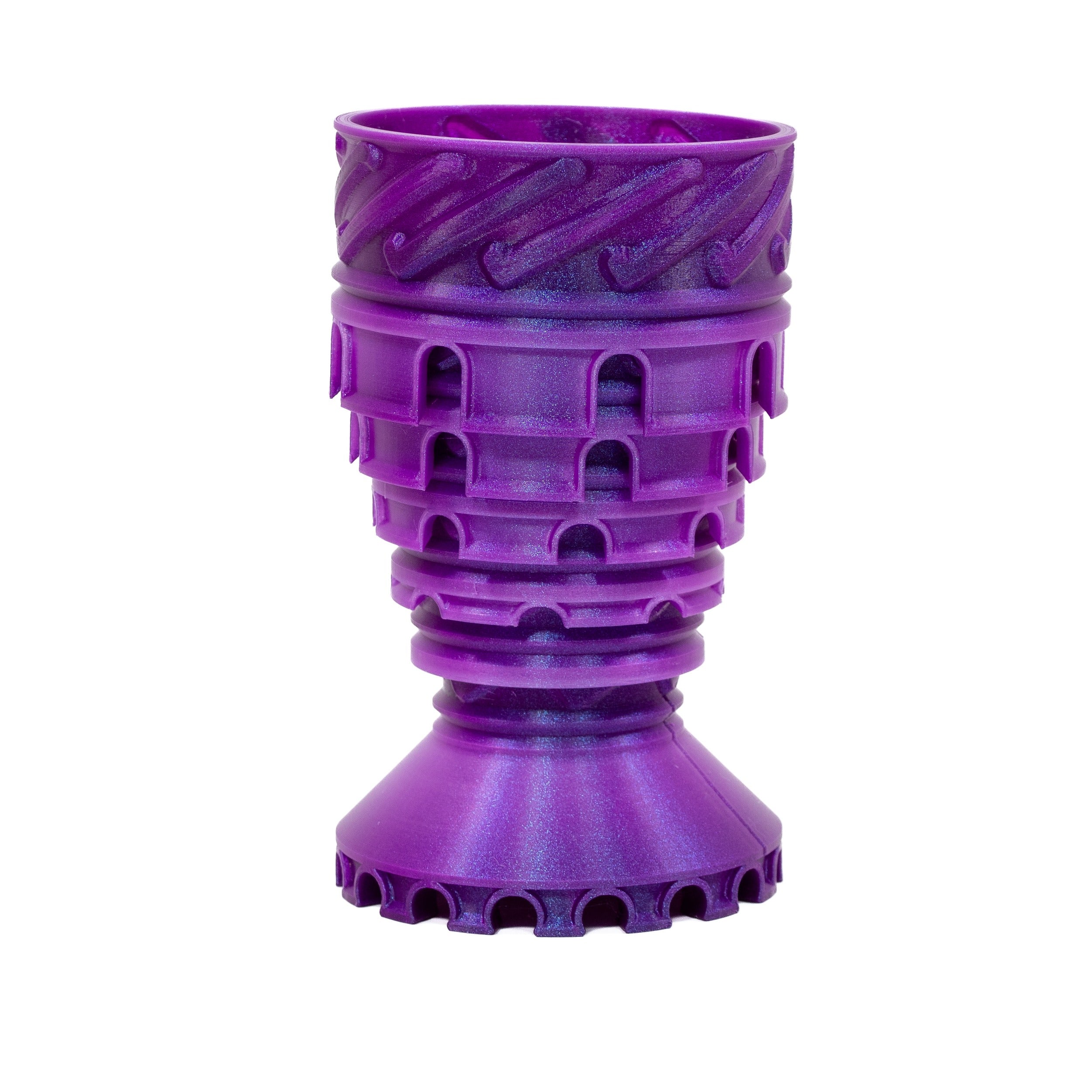 3D print in Cookiecad Purple Ombré PLA filament
