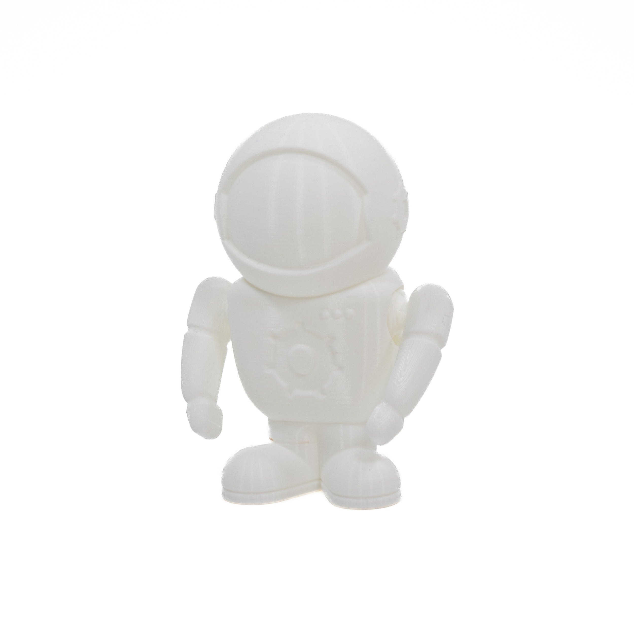3D print in Cookiecad White PLA filament