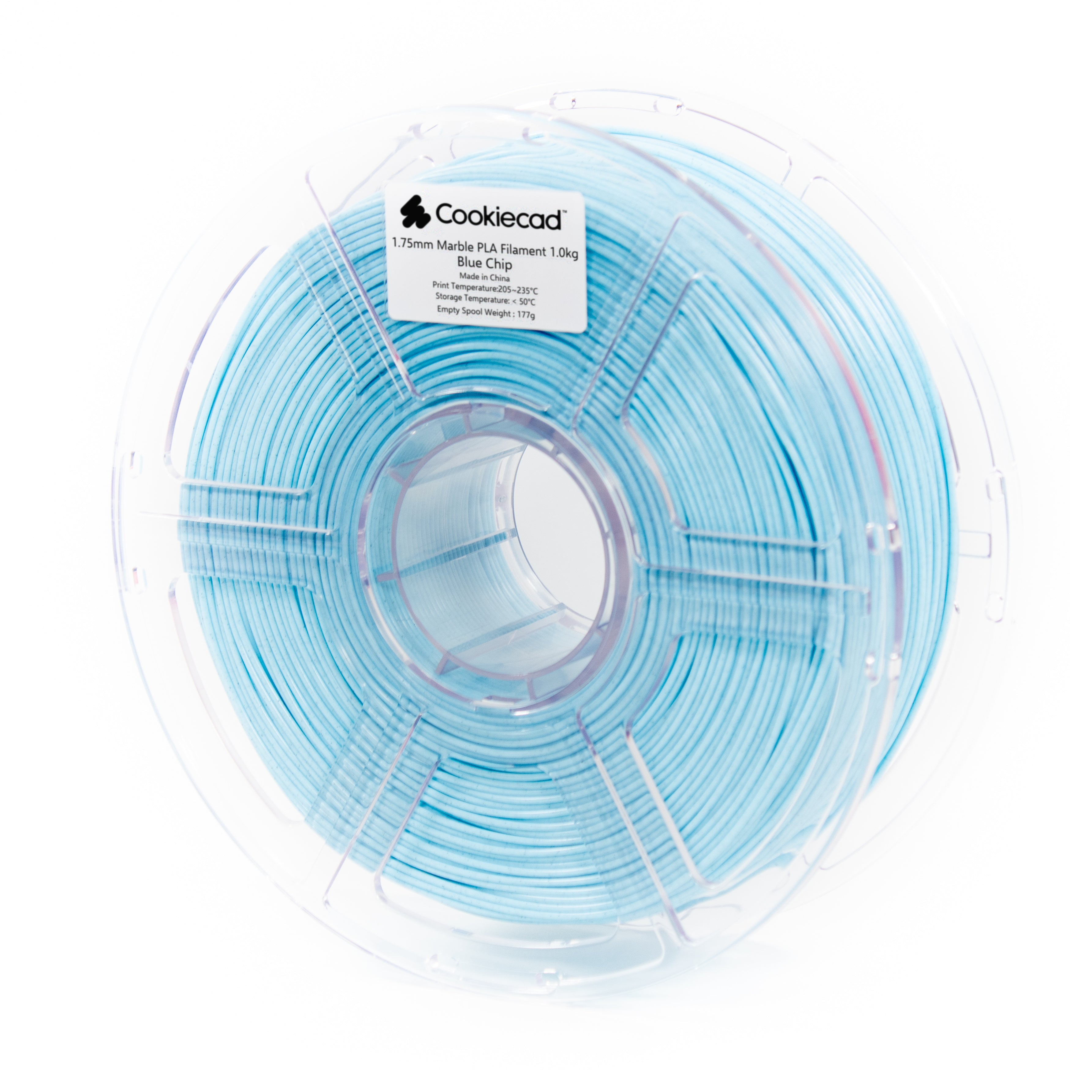 Blue Chip Marble PLA Filament 1,75 mm, 1 kg