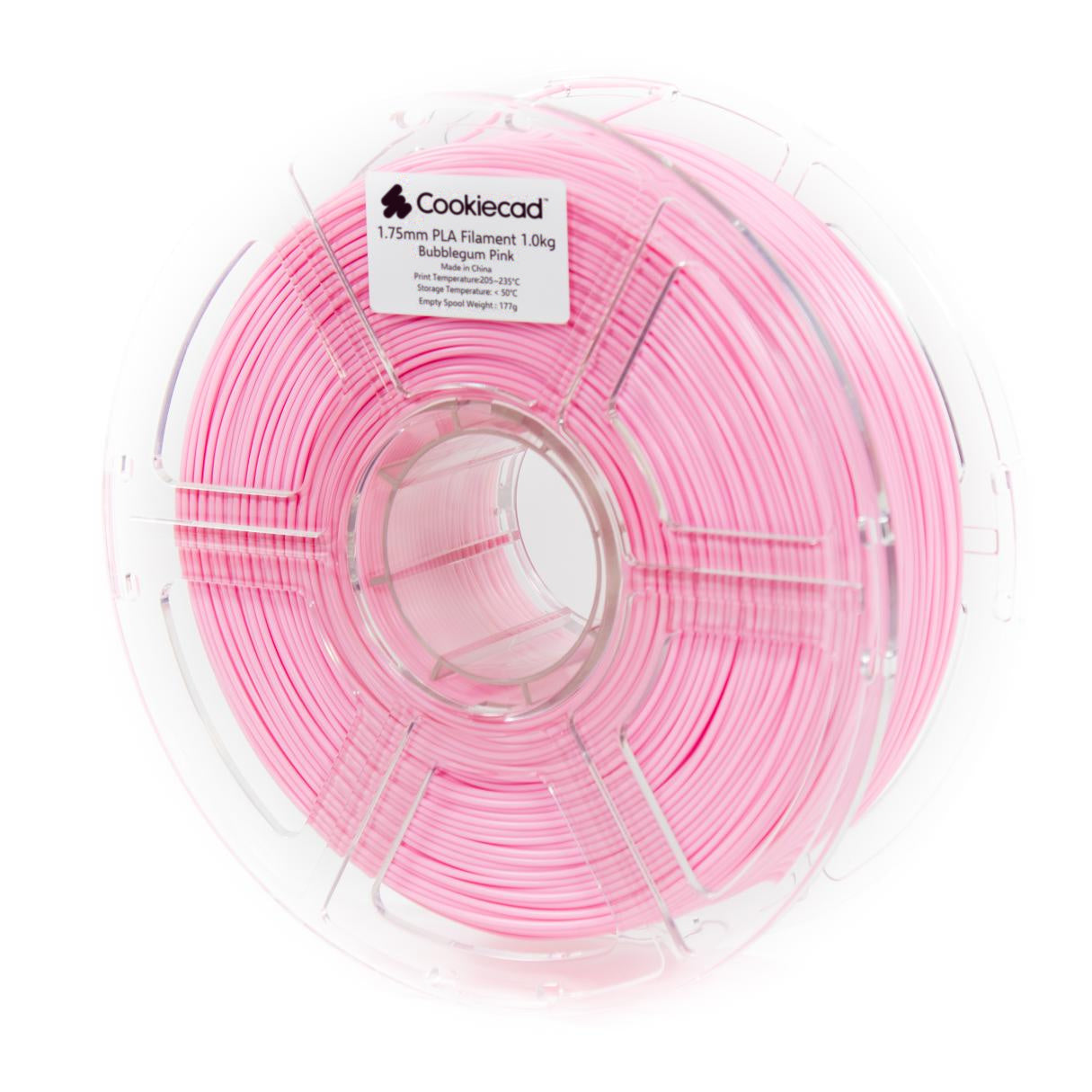 Kauwgomroze PLA-filament 1,75 mm, 12 × 1 kg