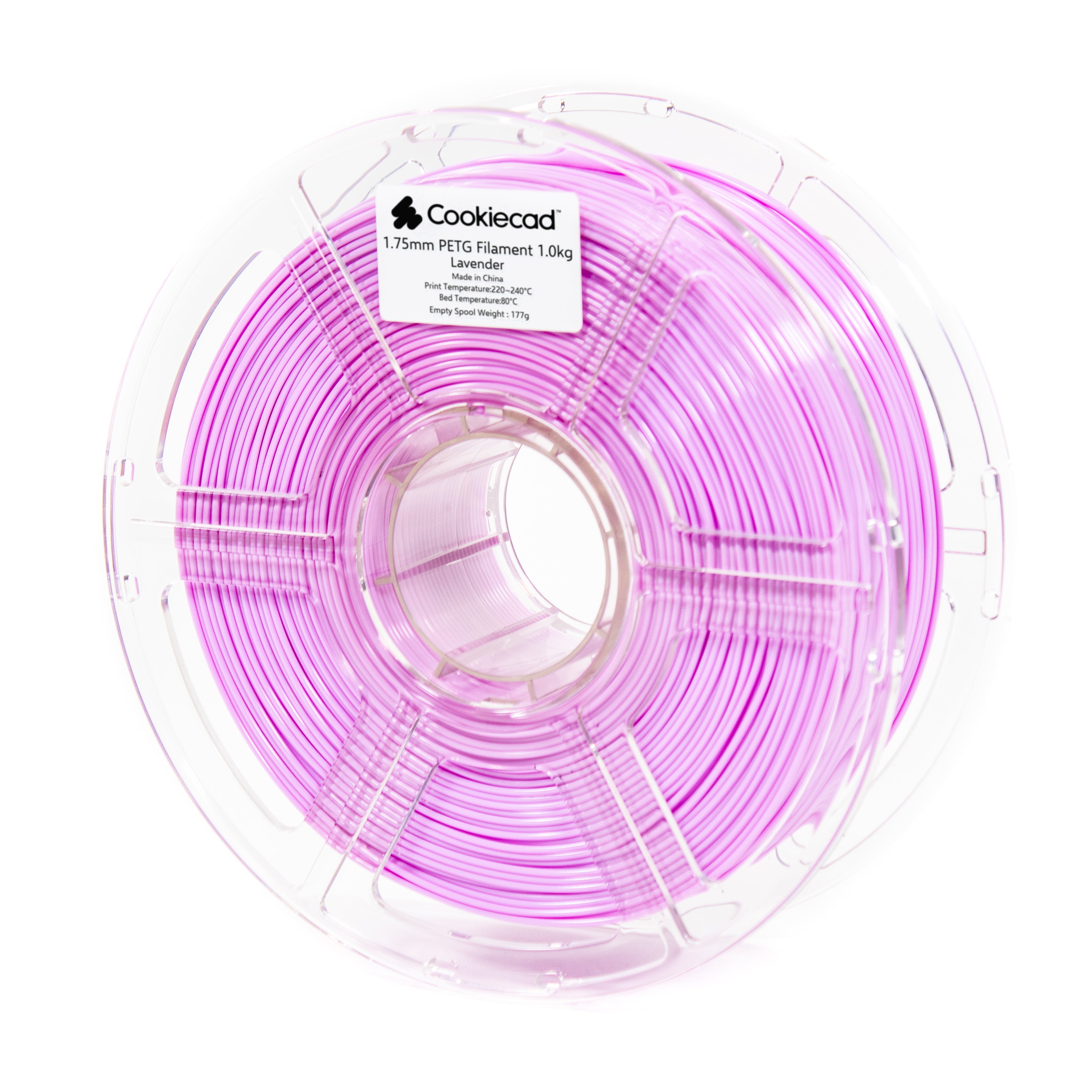 PETG-lavendel PETG-filament 1,75 mm, 12 × 1 kg