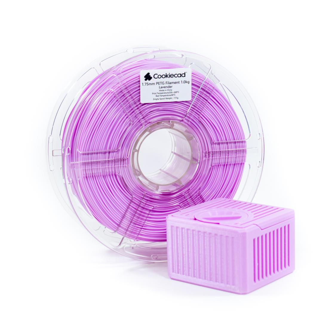 PETG Lavender PETG-filament 1,75 mm, 1 kg