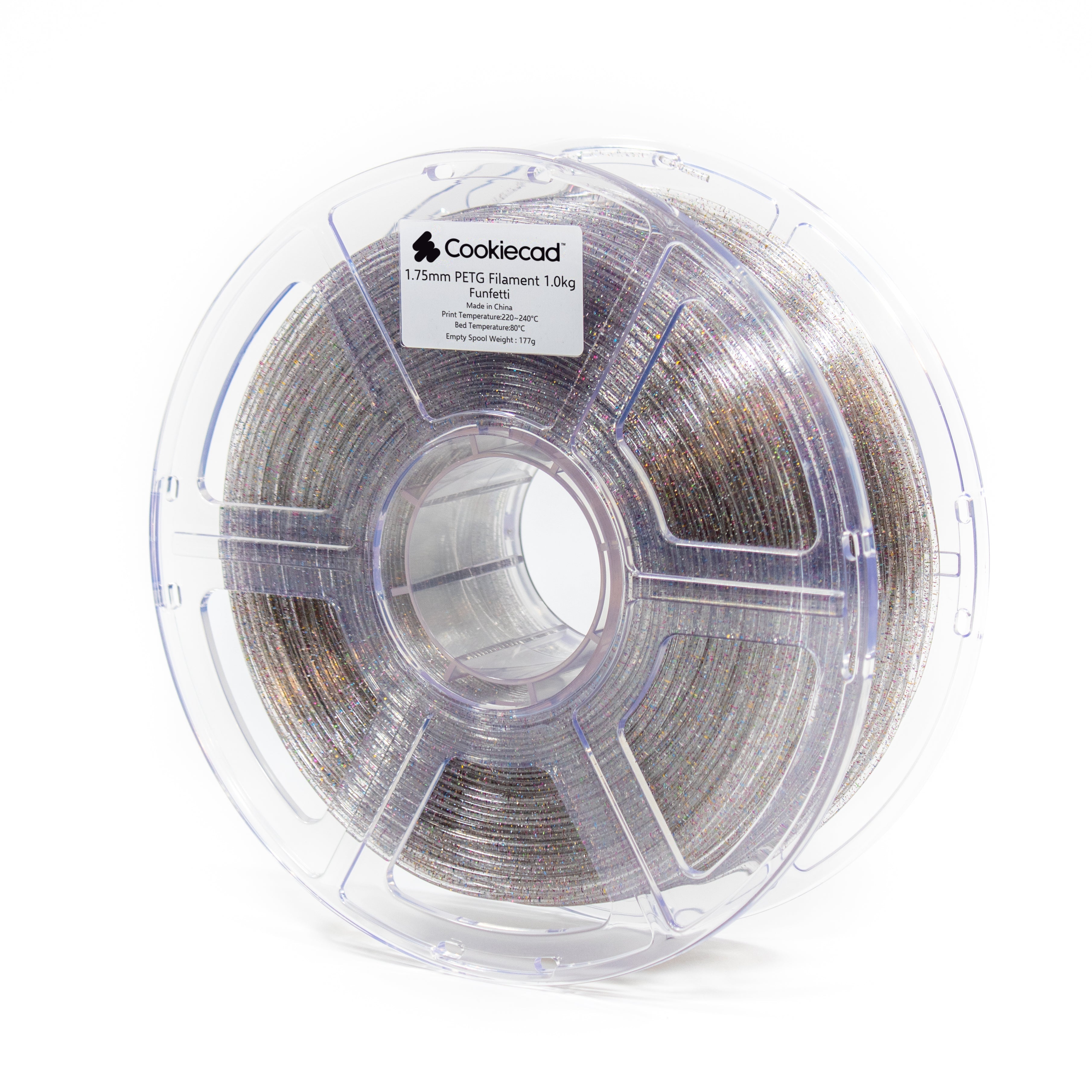 PETG Funfetti PETG-filament 1,75 mm, 1 kg