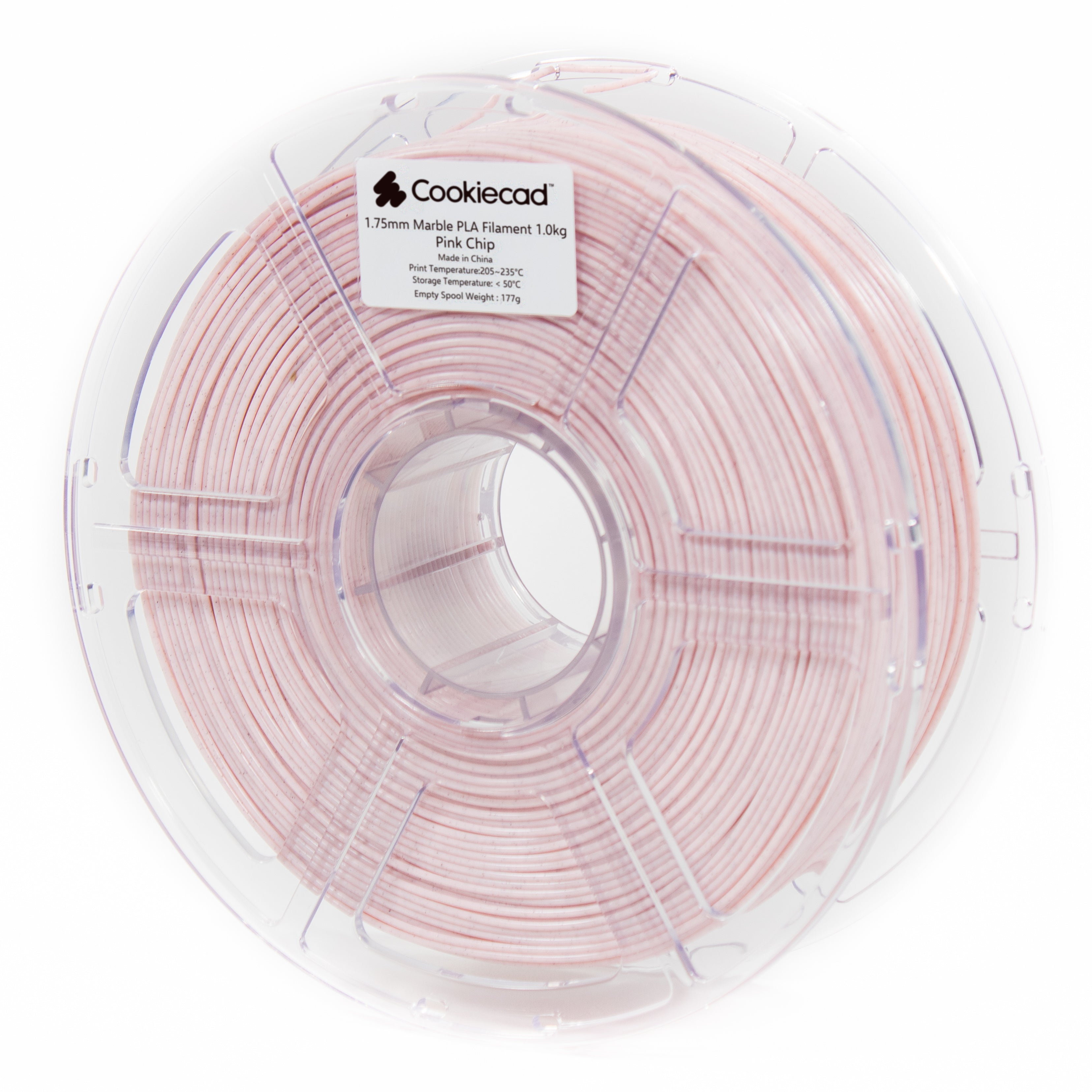 Roze Chip Marble PLA-filament 1,75 mm, 1 kg