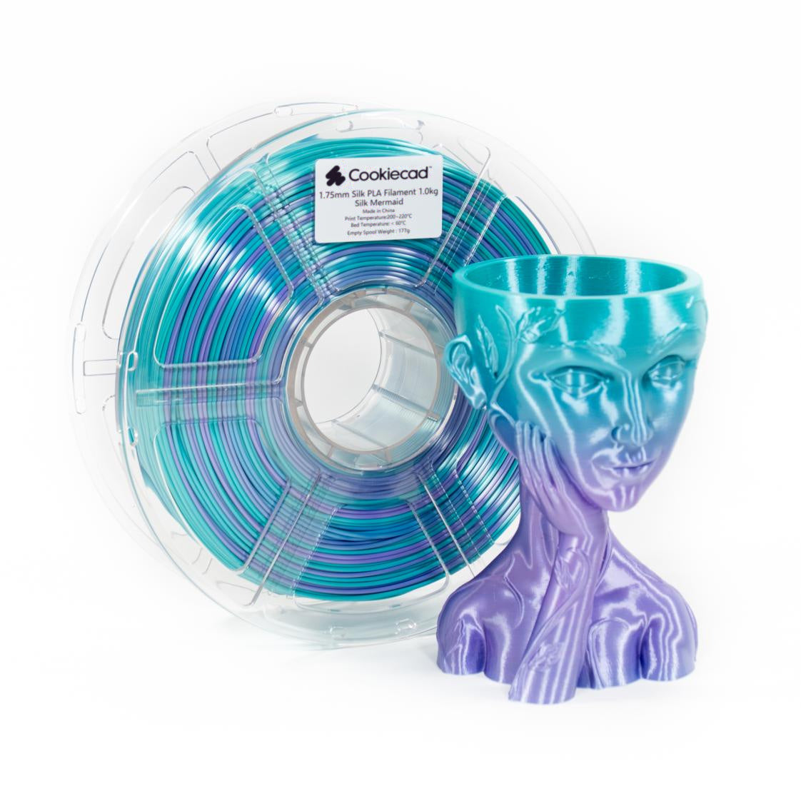 SILK Zeemeermin PLA Filament 1,75 mm, 1 kg