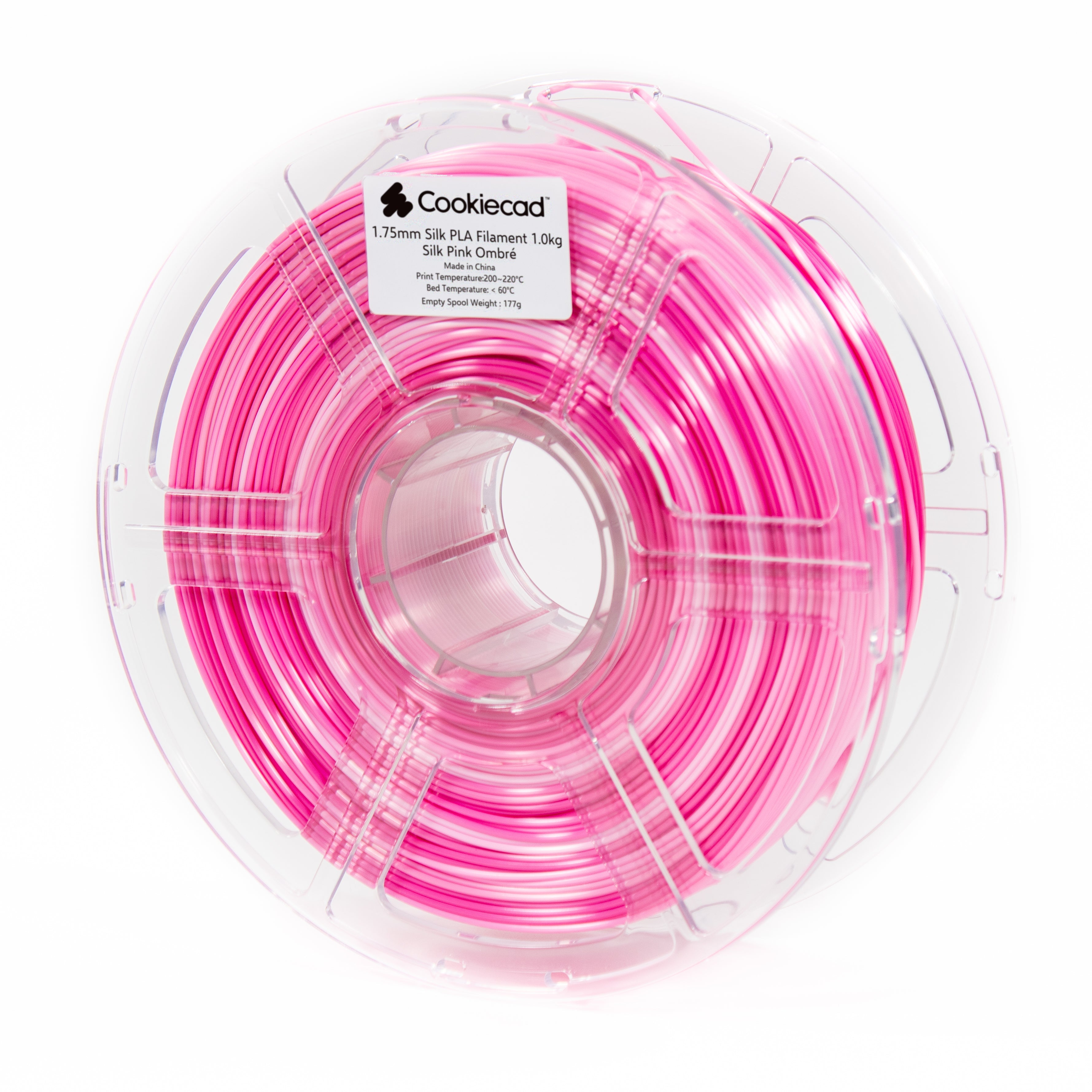 SILK Roze Ombré PLA Filament 1.75mm, 1kg