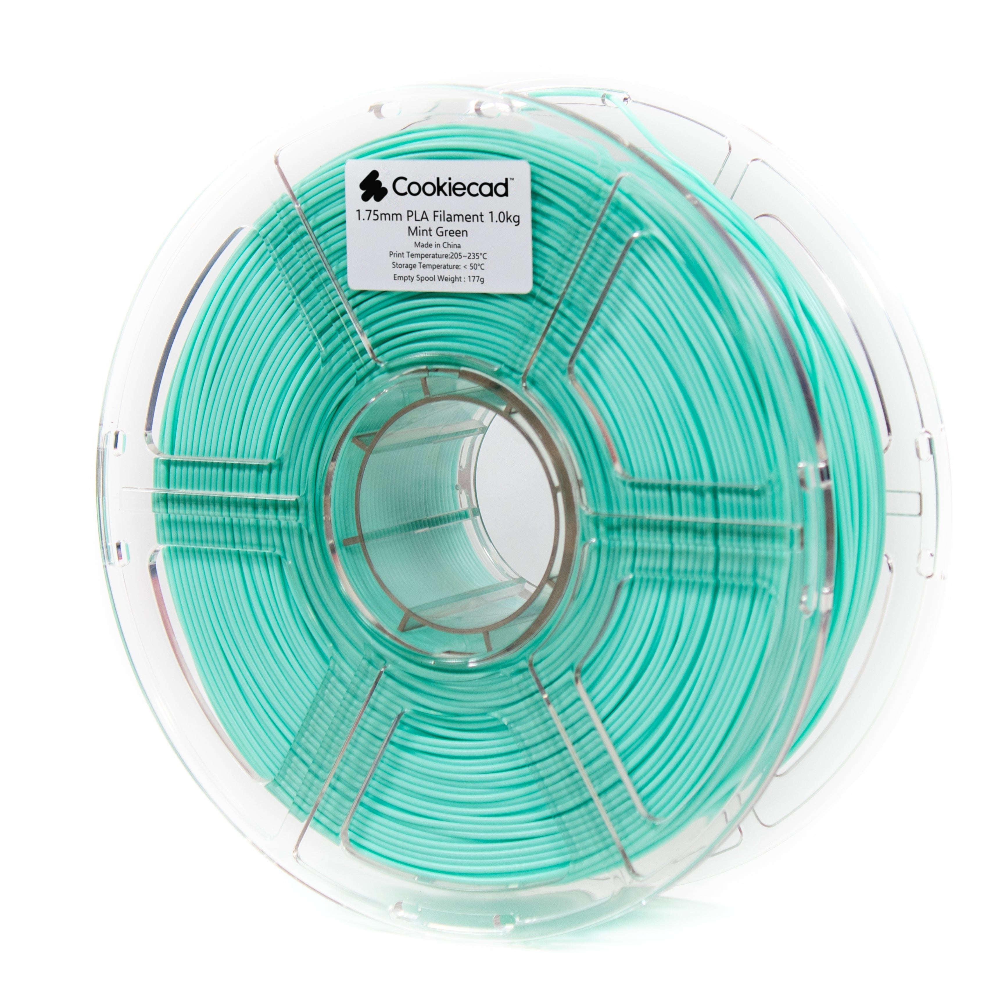 Muntgroen PLA-filament 1,75 mm, 12 x 1 kg