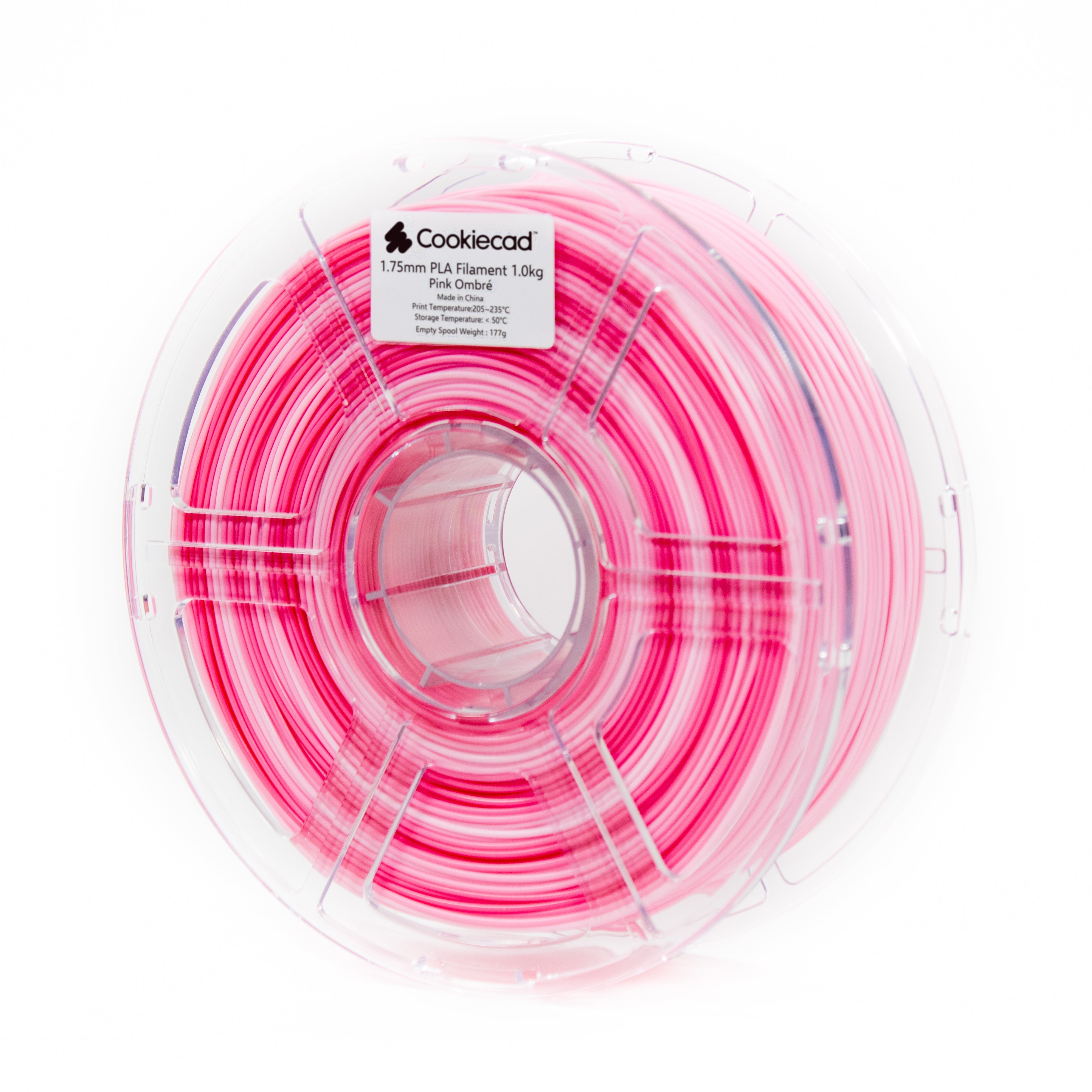 Roze ombré PLA-filament 1,75 mm, 1 kg