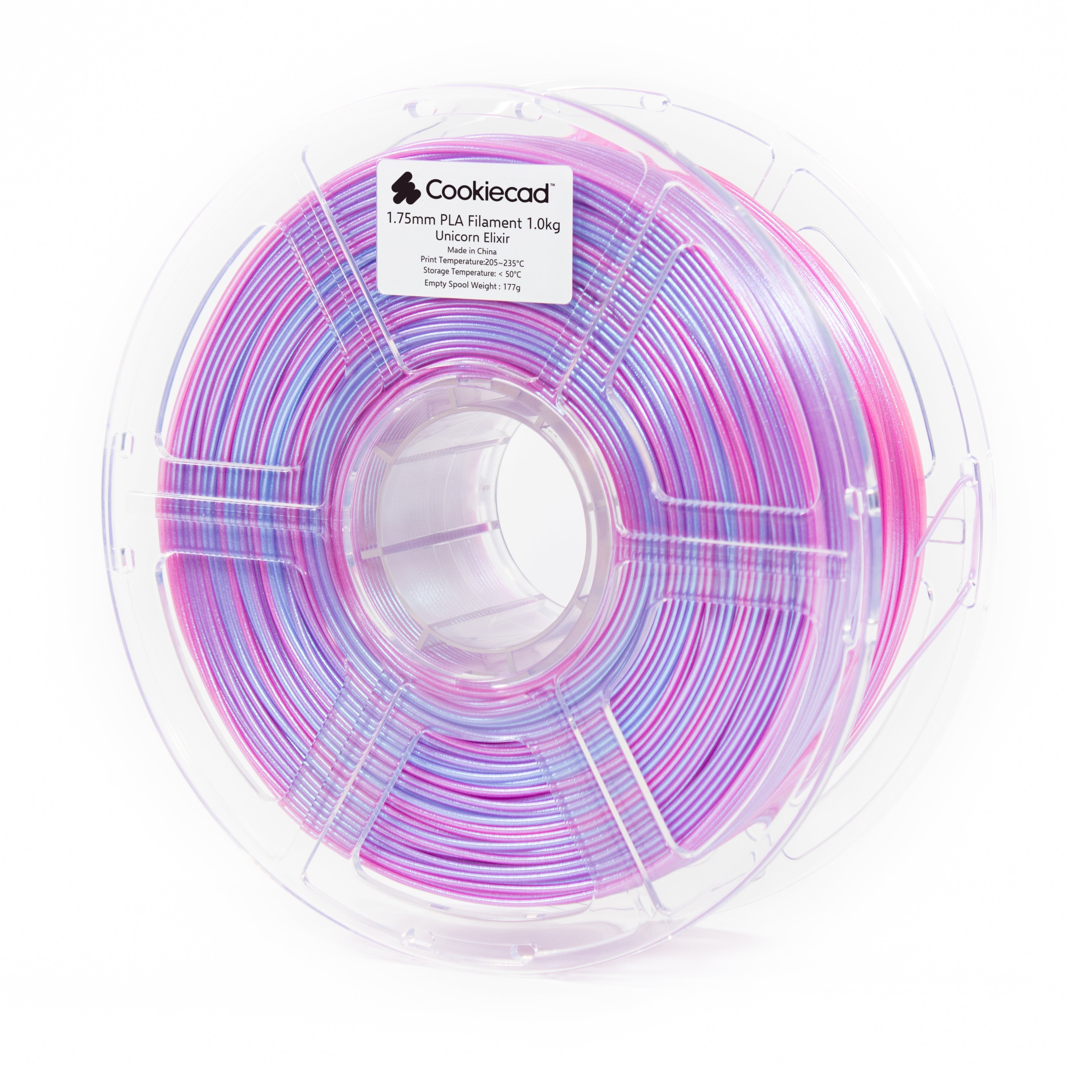 Unicorn Elixir (roze → paars → blauw) PLA-filament 1,75 mm, 1 kg