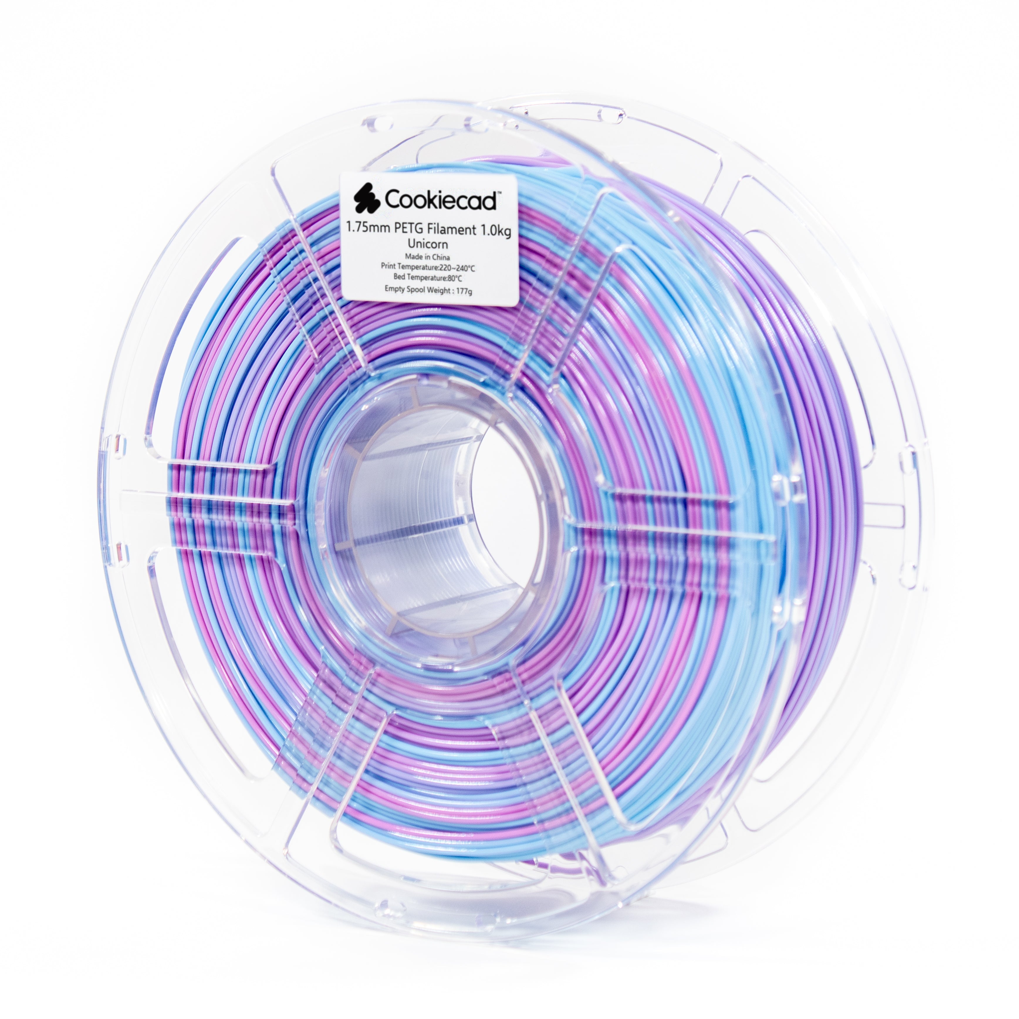 PETG Unicorn PETG-filament 1,75 mm, 12 x 1 kg