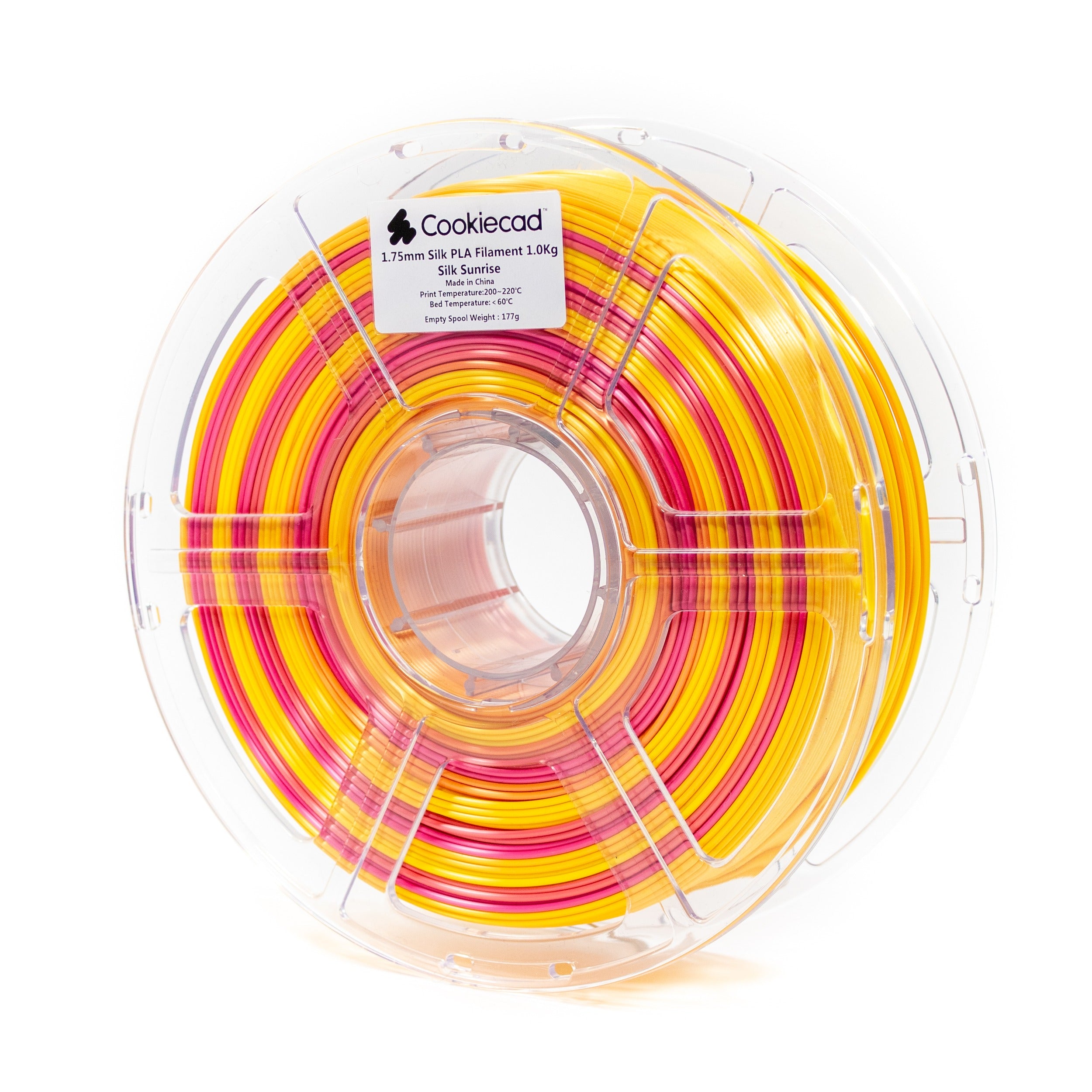 SILK Sunrise PLA Filament 1.75mm, 12 x 1kg