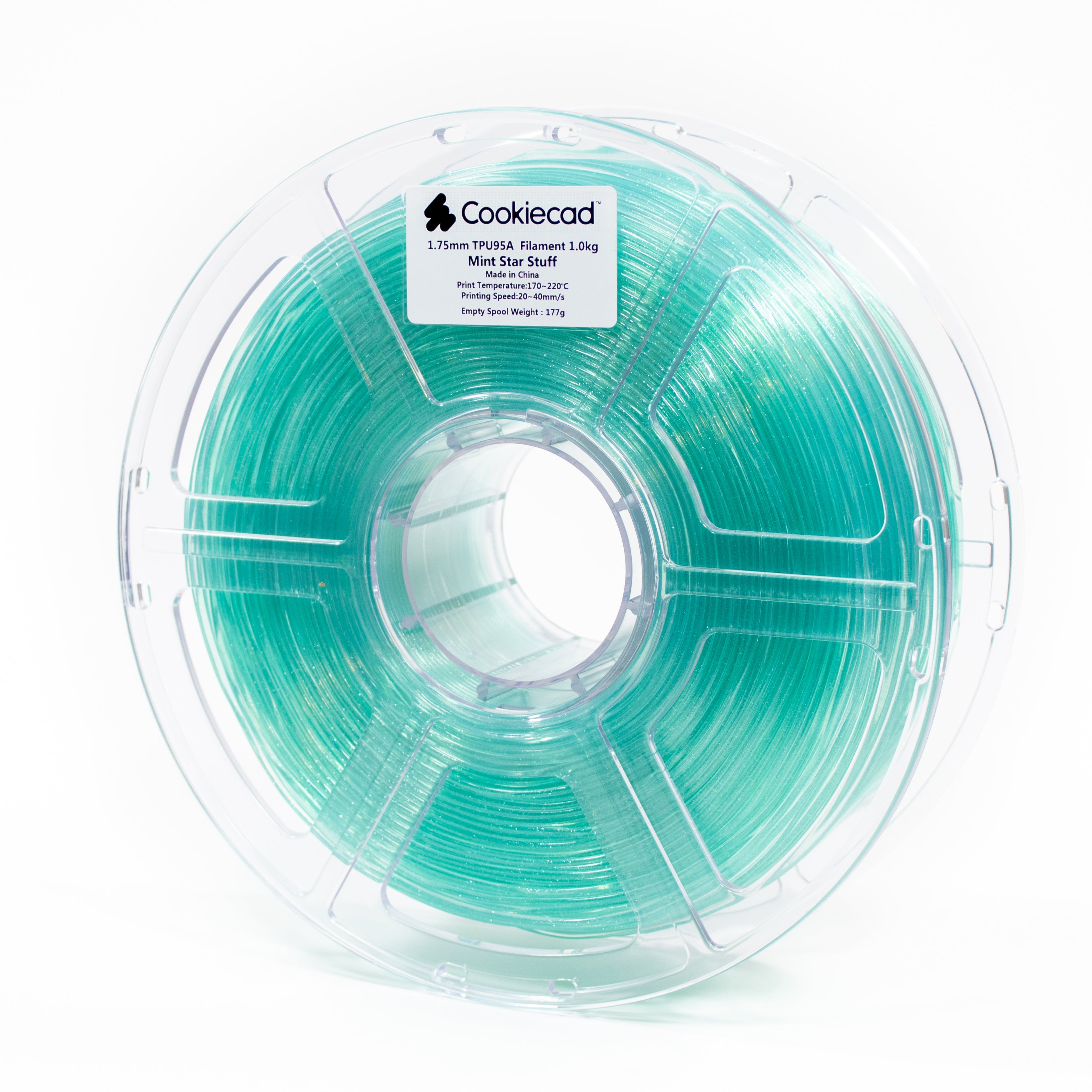 TPU Mint Star Stuff TPU 95A Filament 1.75mm, 1kg